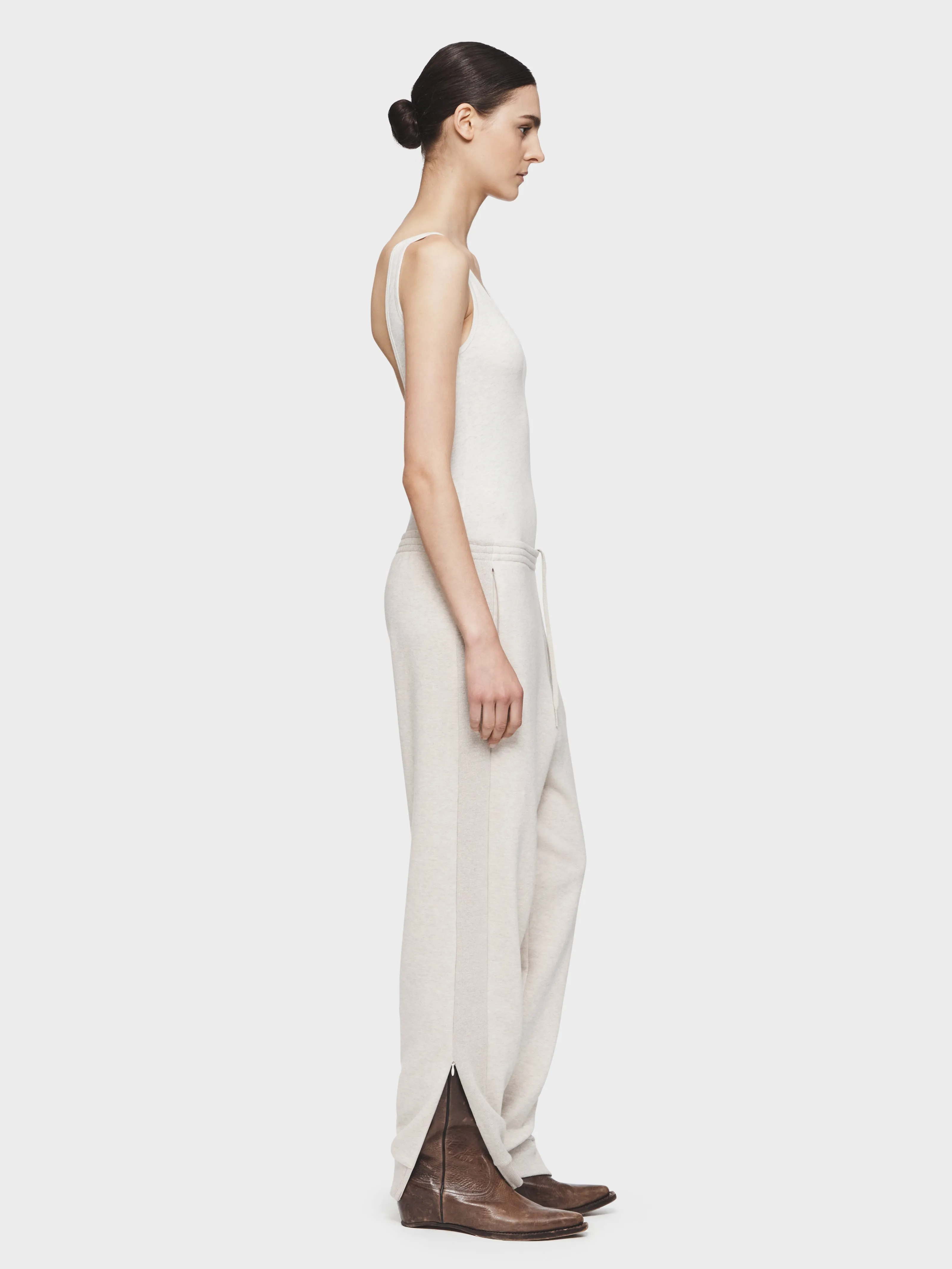 Bodysuit in Heather Oat sold by 6397 product image thumbnail 2