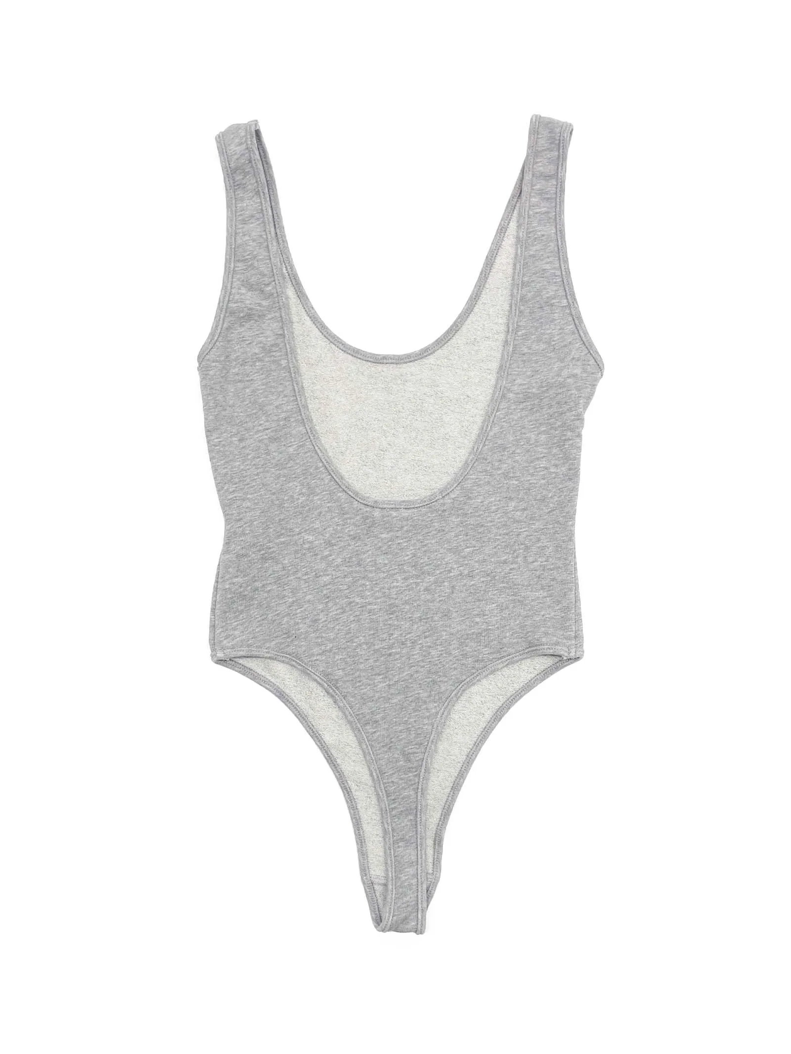 Bodysuit in Heather Grey sold by 6397 product image thumbnail 5