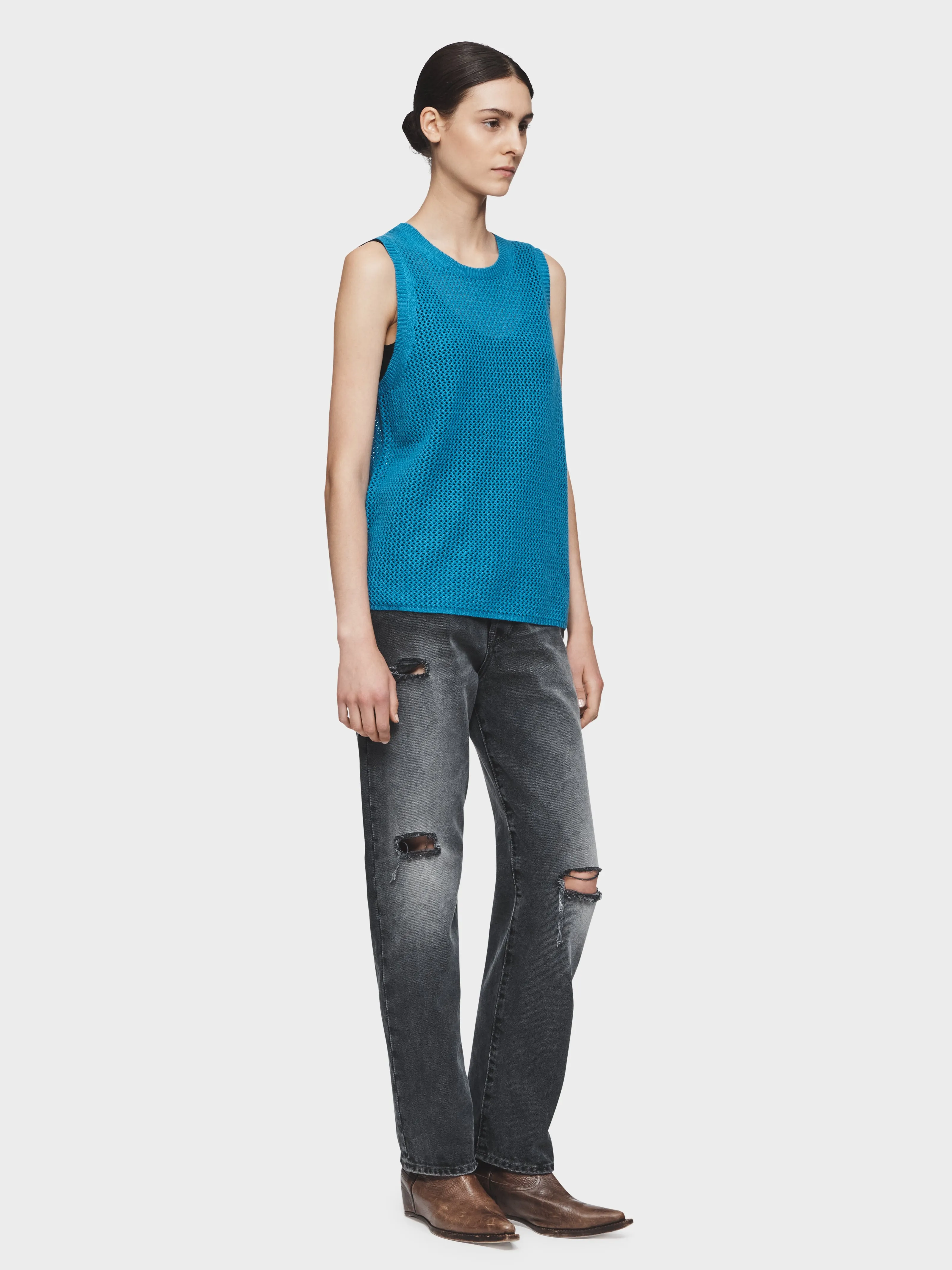 Mesh Vest in Cerulean sold by 6397 product image thumbnail 2
