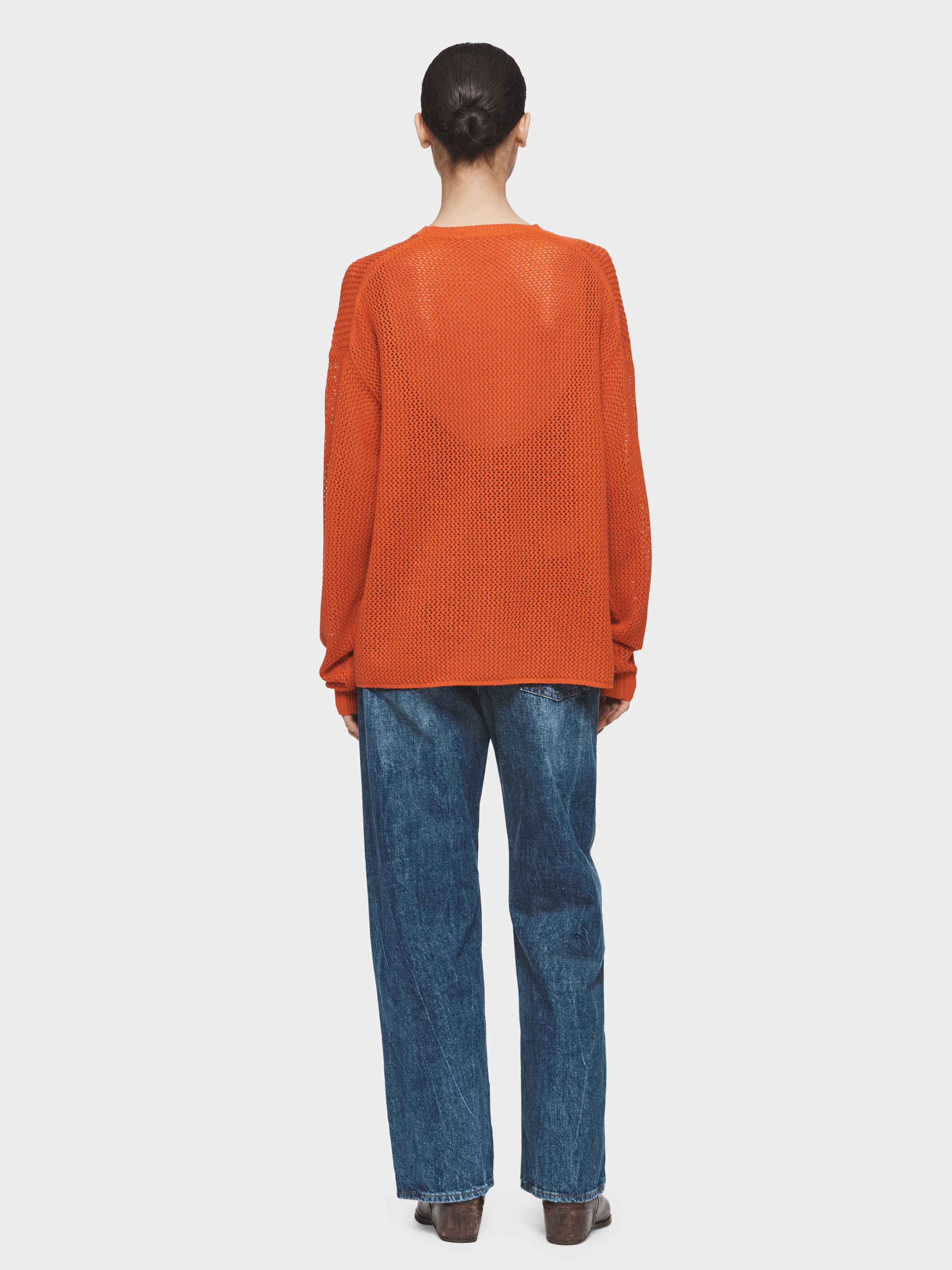 Mesh Crew in Orange Red sold by 6397 product image thumbnail 3