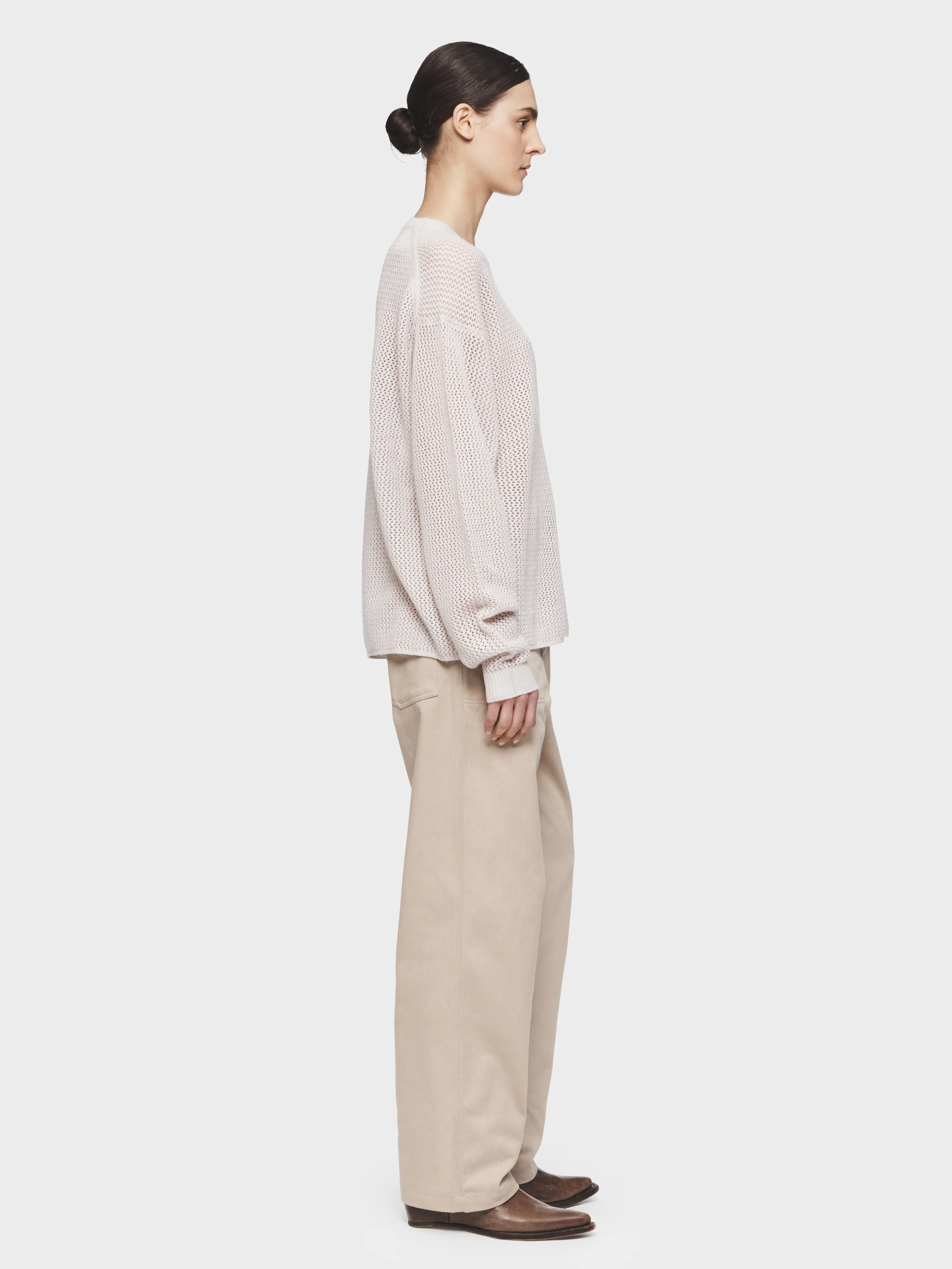 Mesh Crew in Warm Pebble sold by 6397 product image thumbnail 2