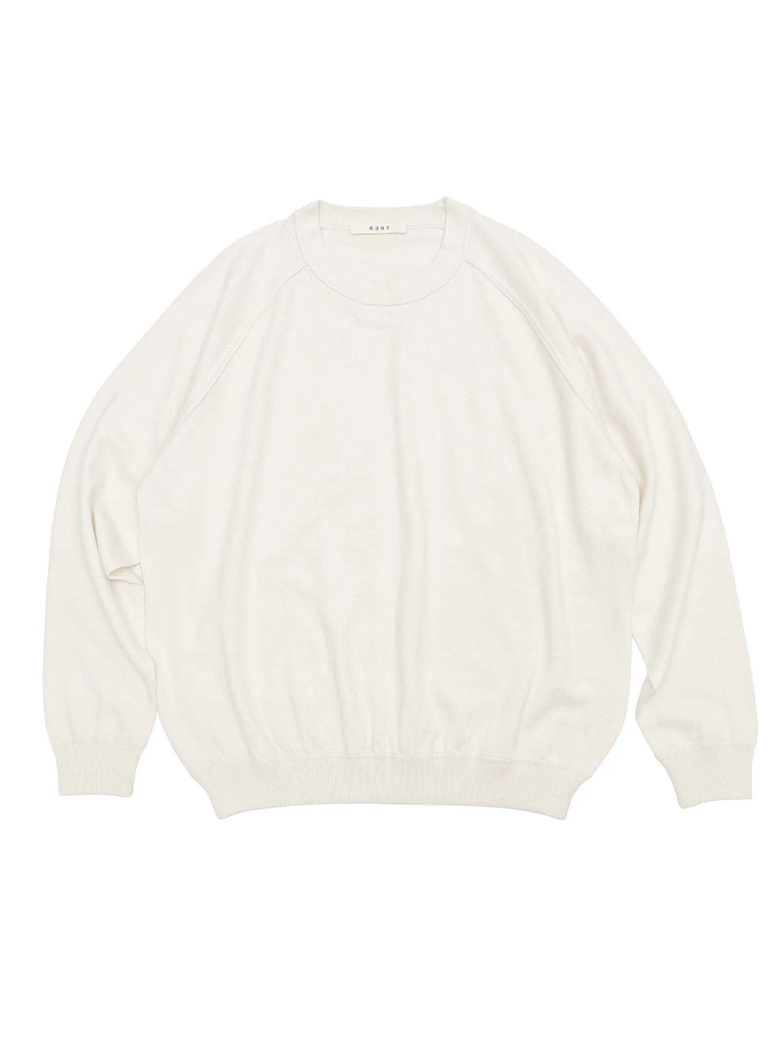 Knit Sweatshirt in Ivory sold by 6397 product image thumbnail 4