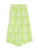 Draped Wrap Skirt in Lime Plaid sold by 6397