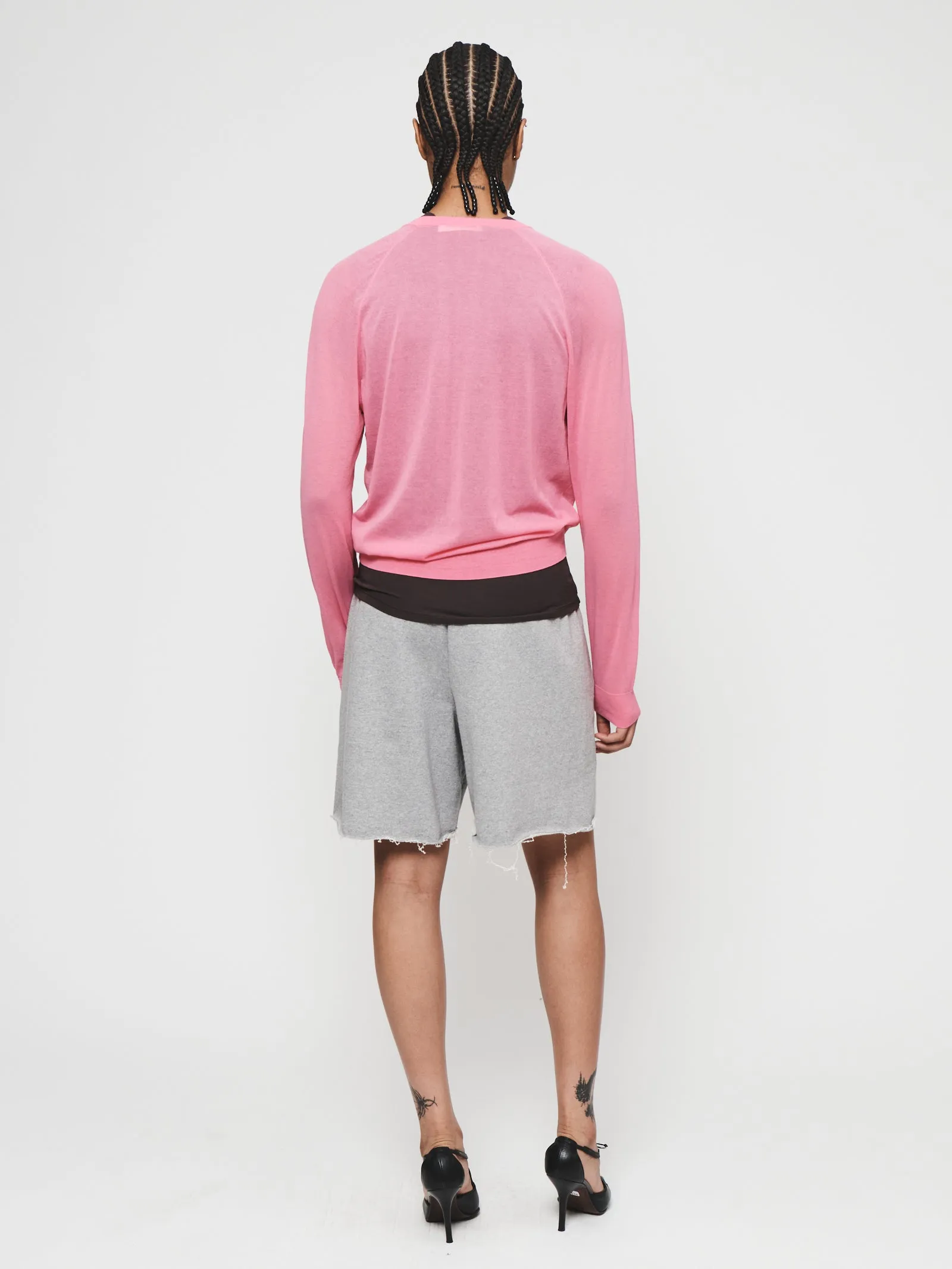 Sheer Crew in Bubblegum sold by 6397 product image thumbnail 2