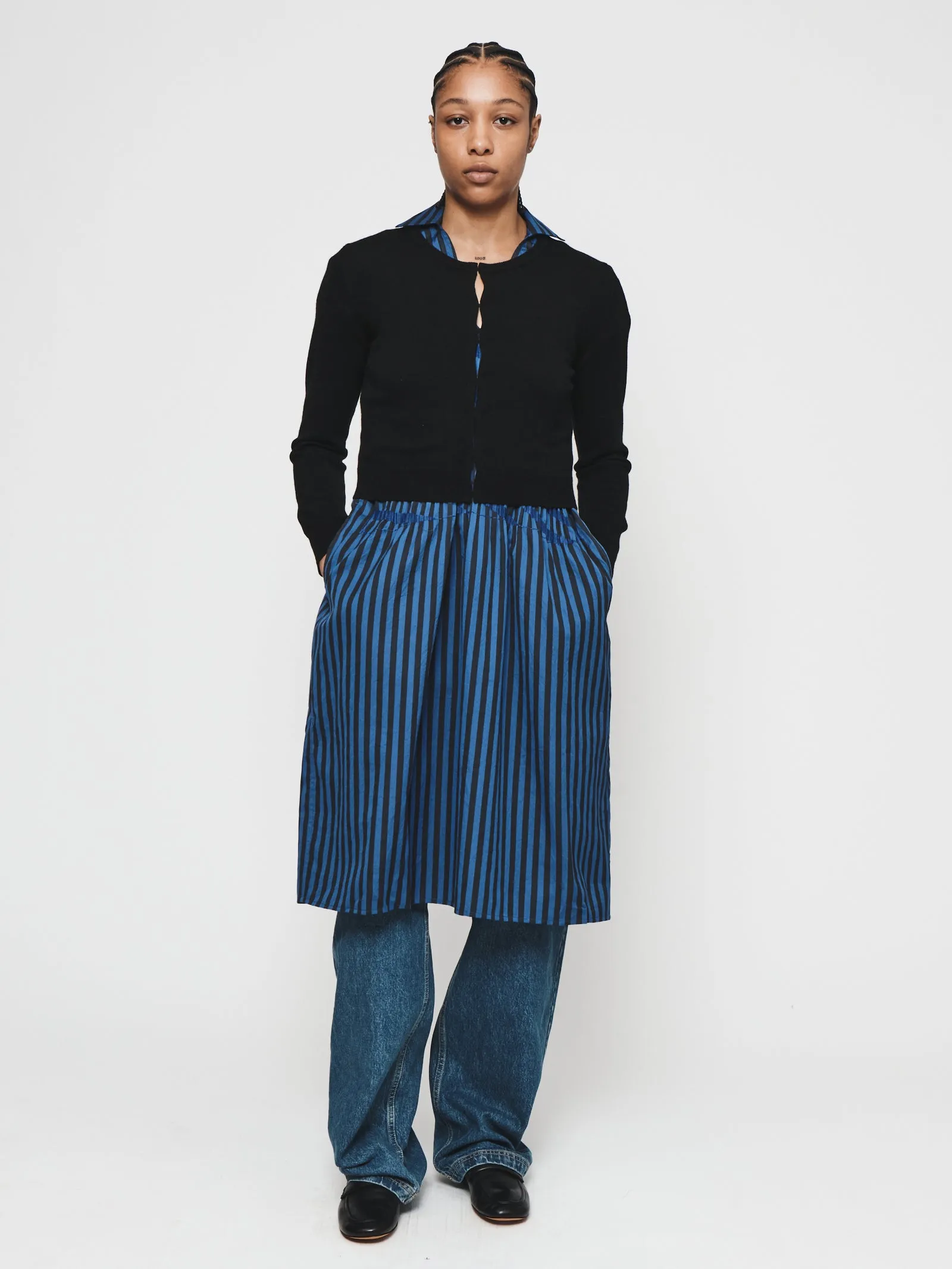 Hook & Eye Cardigan in Black sold by 6397