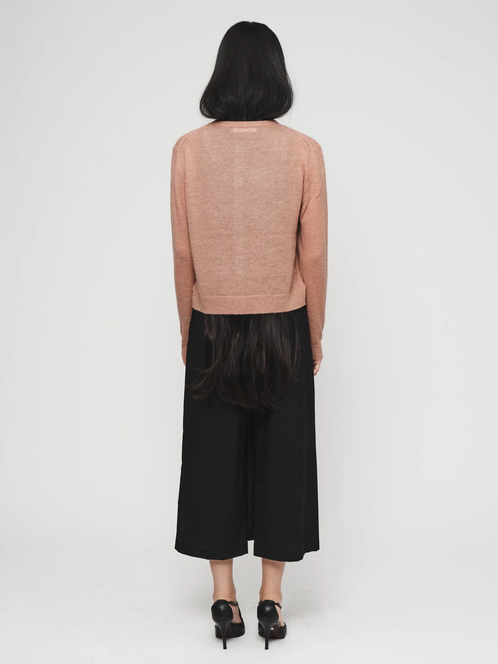 Gauzy Crew Cardigan in Hay sold by 6397 product image thumbnail 3