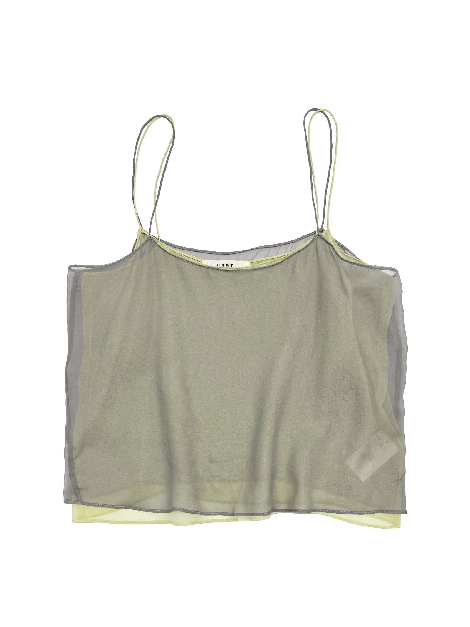 Double Layer Camisole in Limeade sold by 6397 product image thumbnail 4
