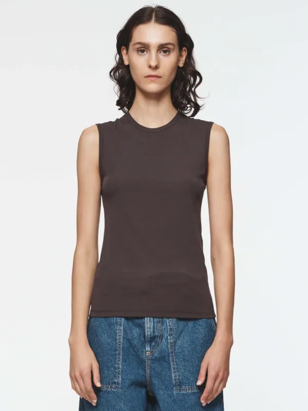 Slim Sleeveless T made by 6397