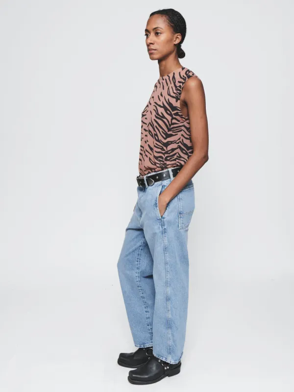 The Tony Pant in Even Light Blue sold by 6397