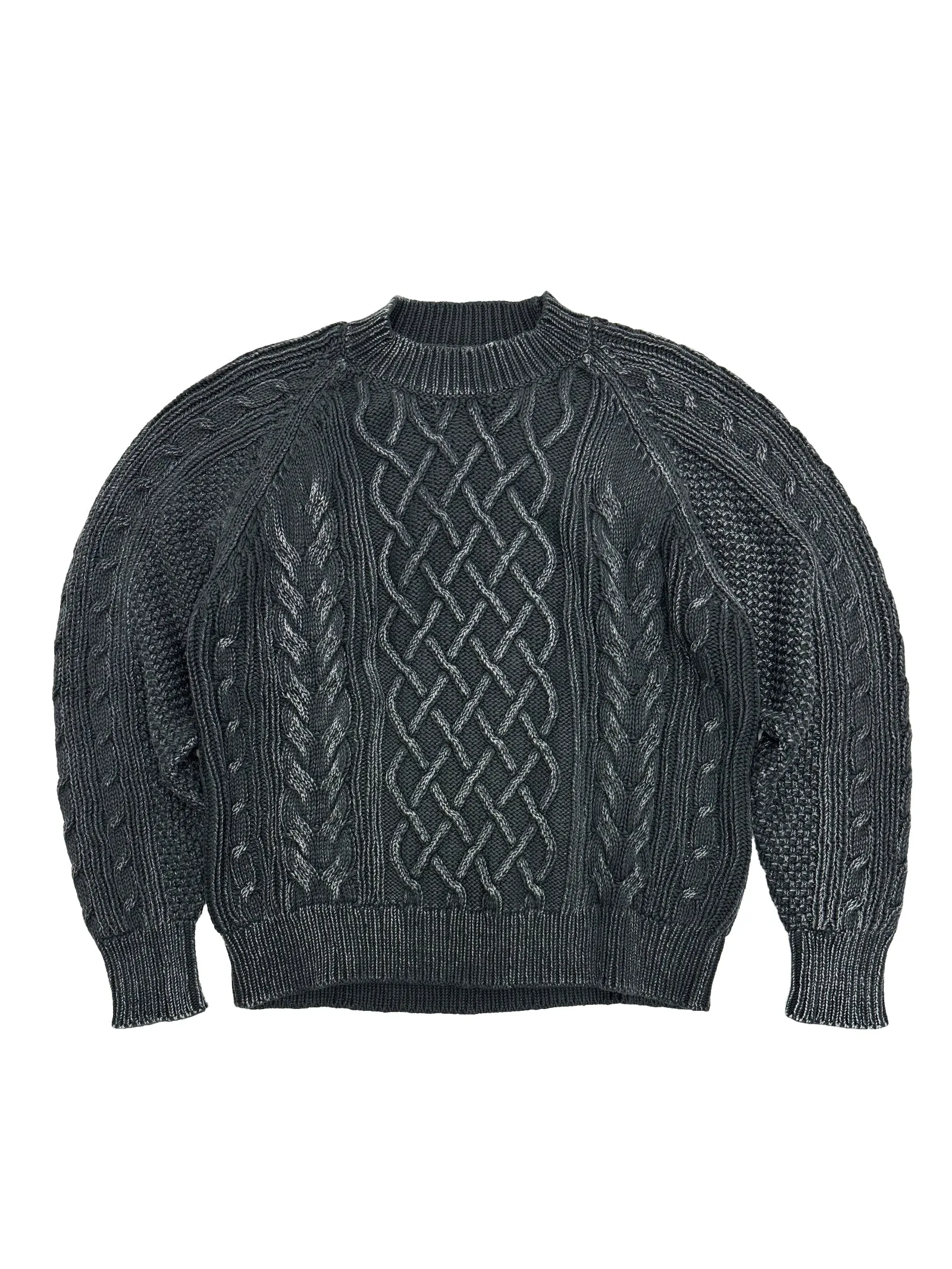 Raglan Cable in Washed Black sold by 6397 product image thumbnail 4