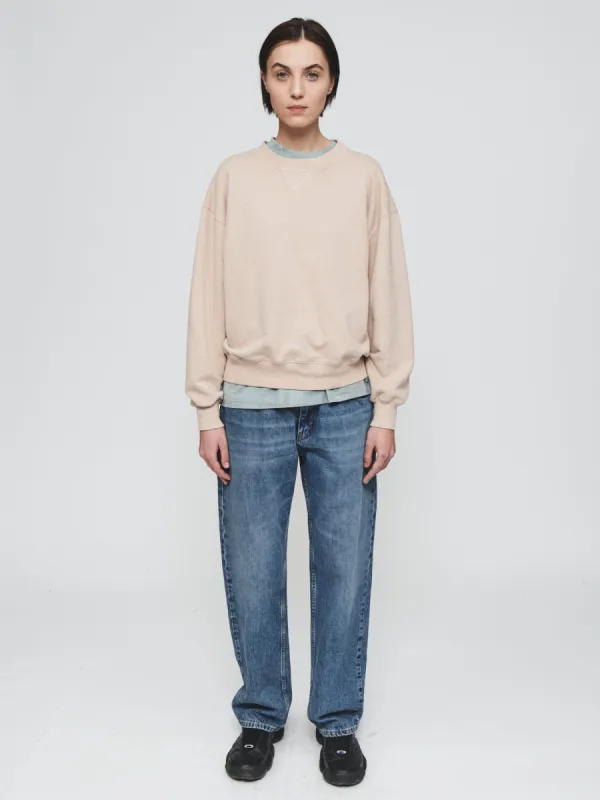 Deb Sweatshirt in Nude Chalk sold by 6397