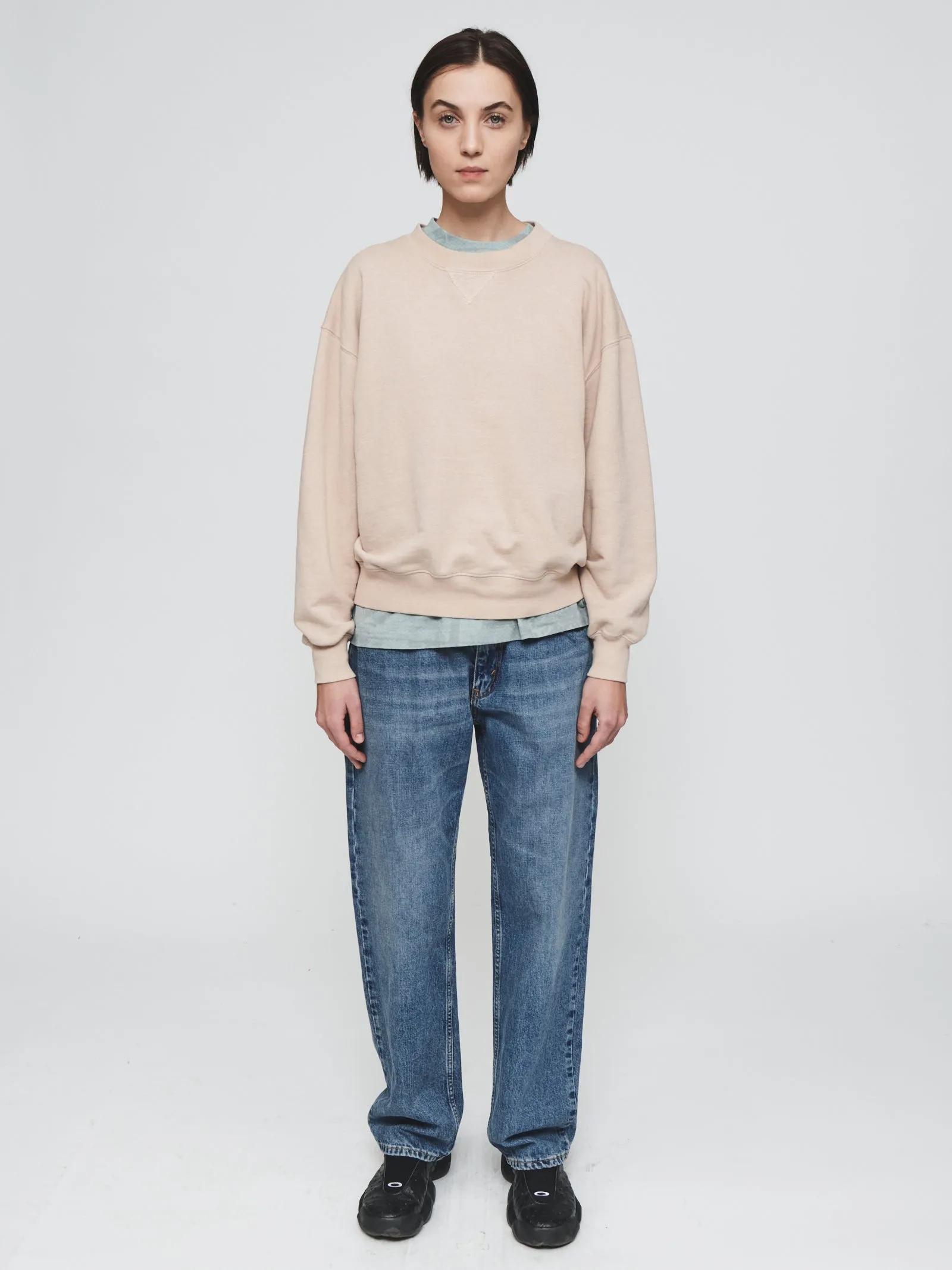 Deb Sweatshirt in Nude Chalk sold by 6397