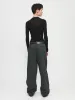 Washed Slouchy Trouser in Ash sold by 6397