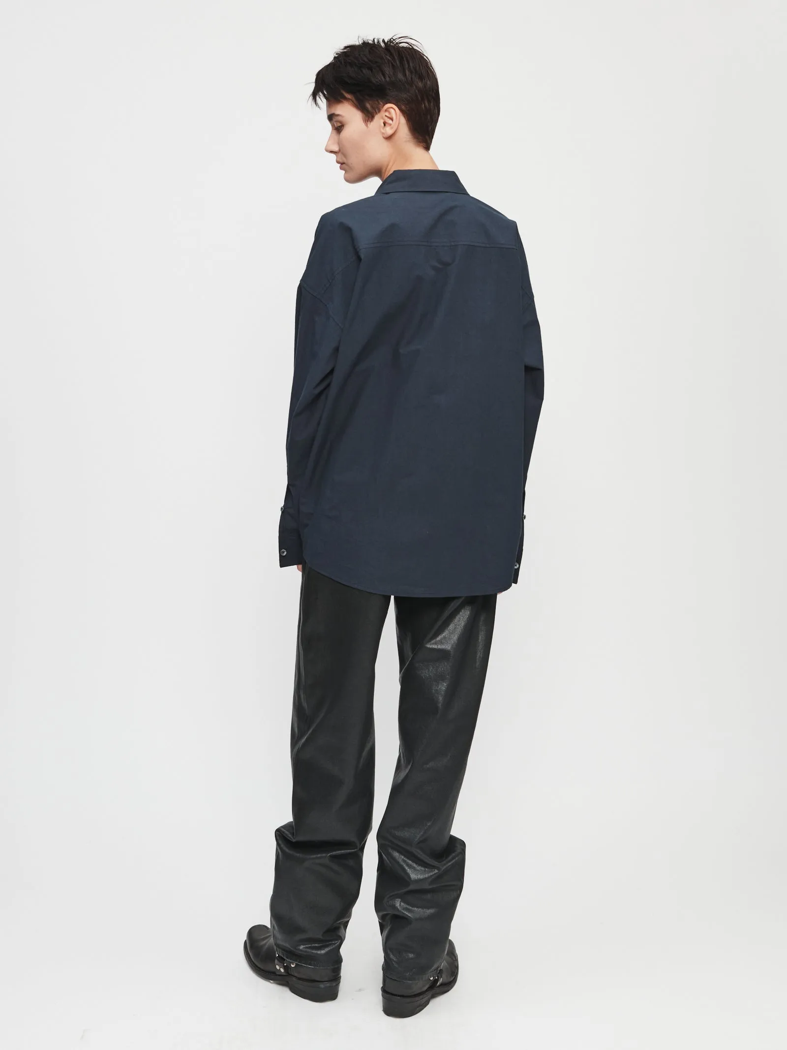 Clean Uniform Shirt in Navy sold by 6397 product image thumbnail 4