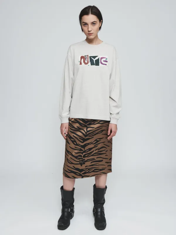 Slip Skirt in Tiger Print sold by 6397