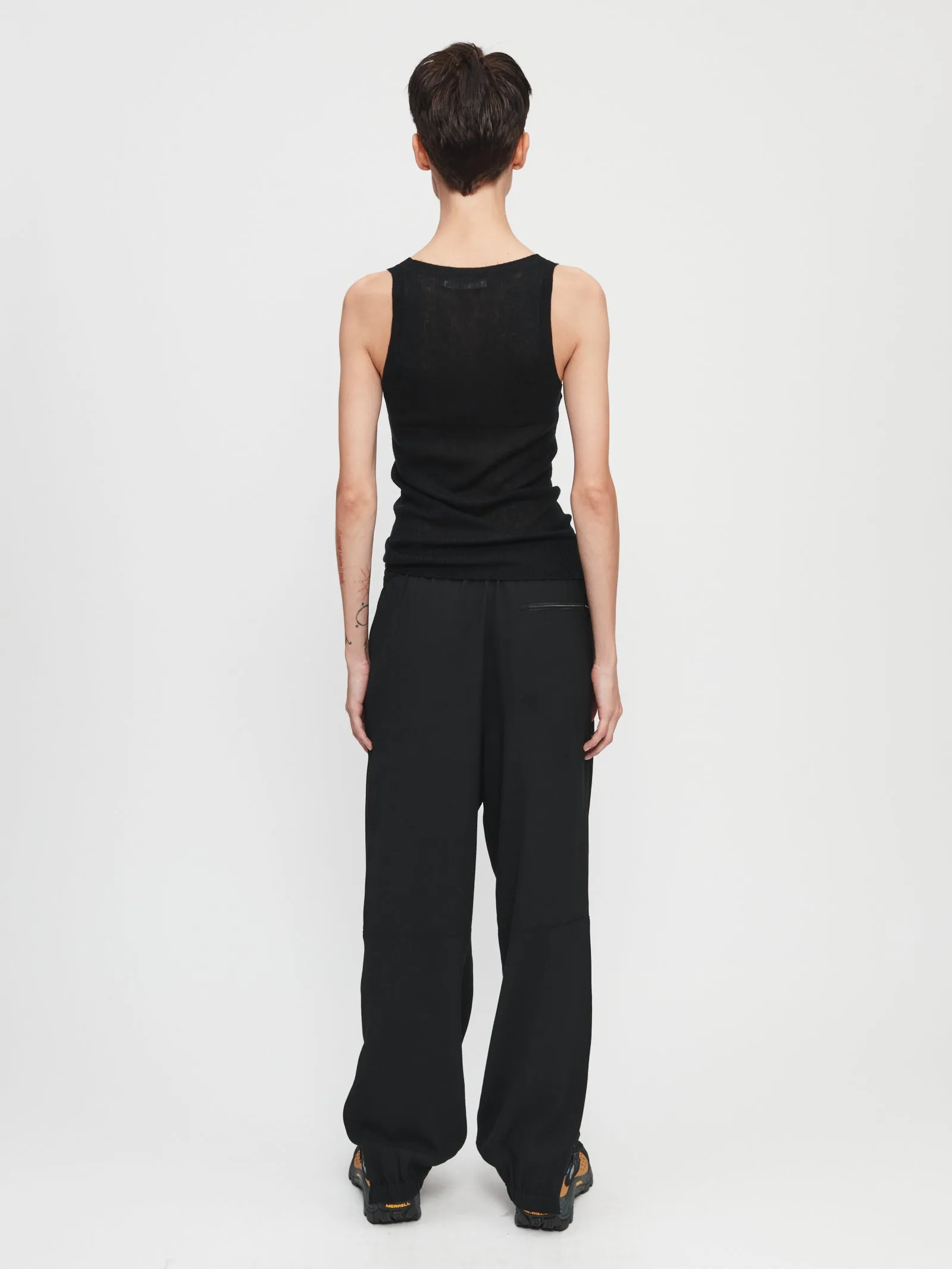 Tailored Warm Up Pant in Black sold by 6397 product image thumbnail 5