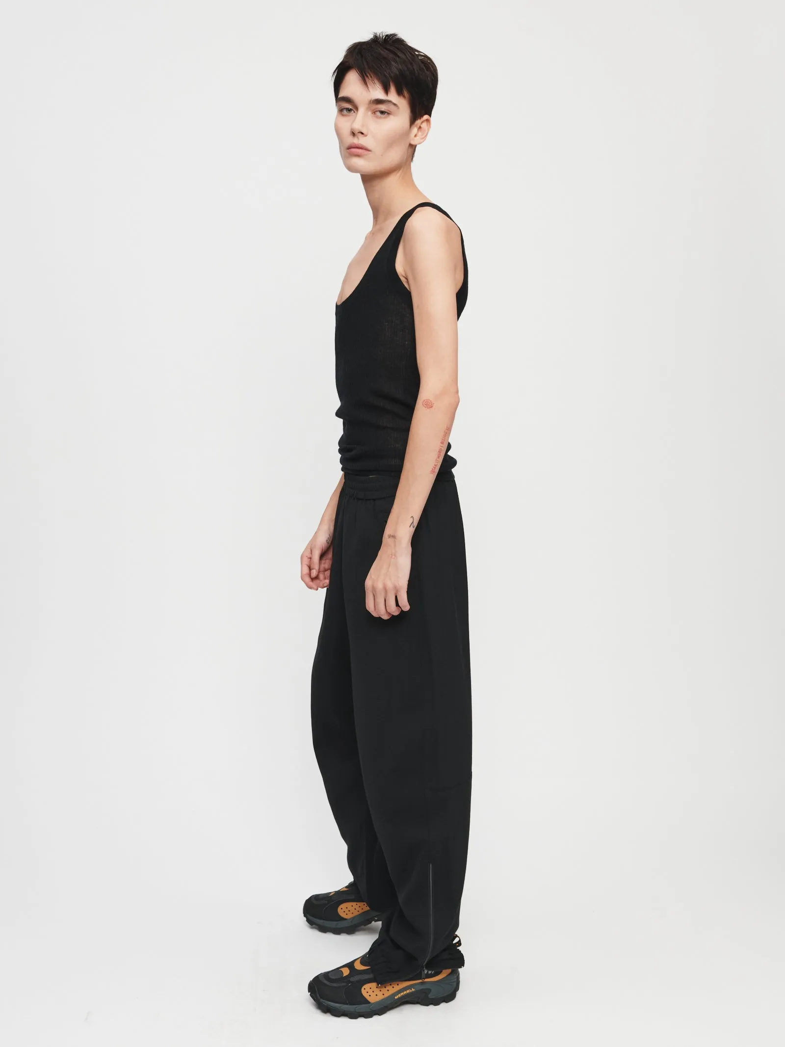 Tailored Warm Up Pant in Black sold by 6397 product image thumbnail 3