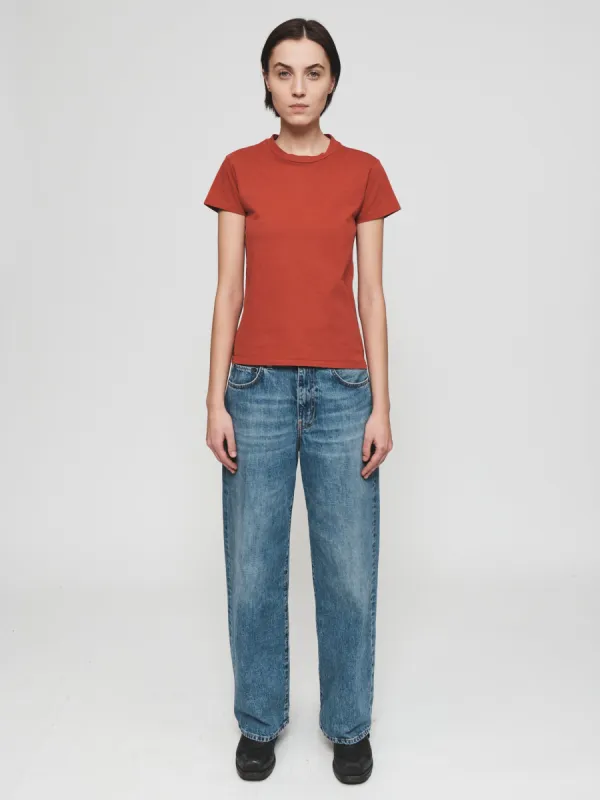 Wide Jean in Americana Blue sold by 6397