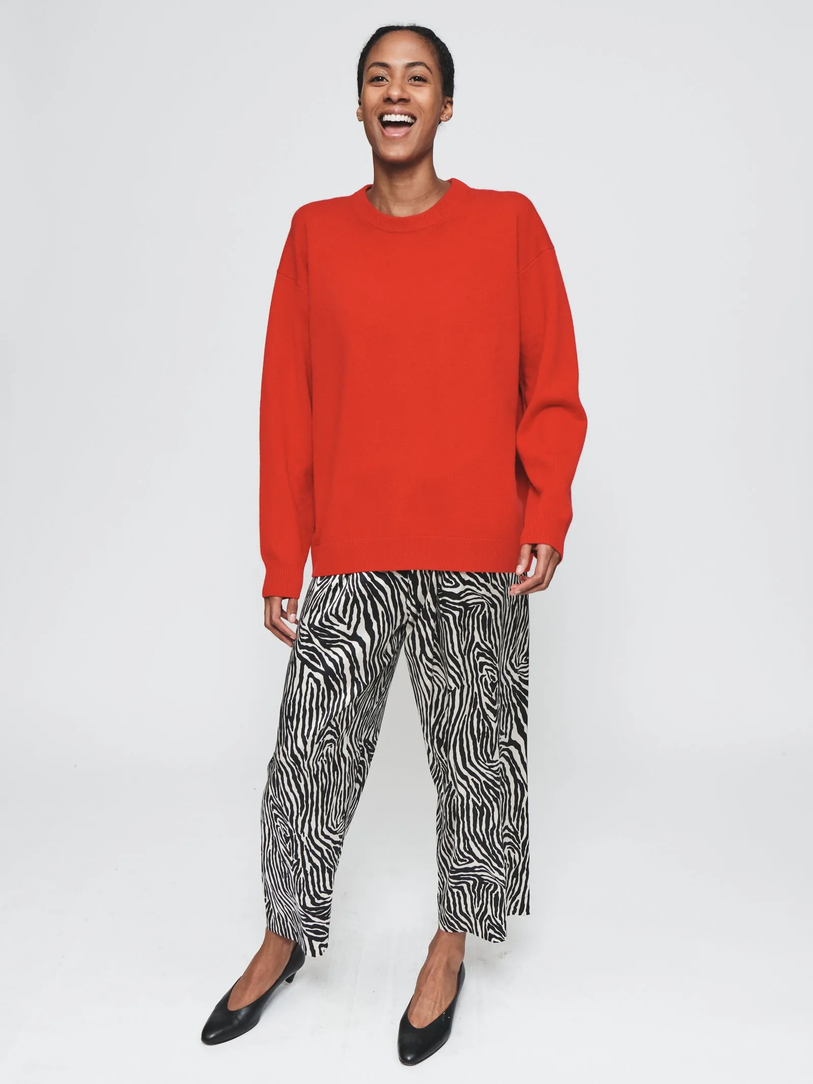 Zebra Printed Pajama Pant sold by 6397