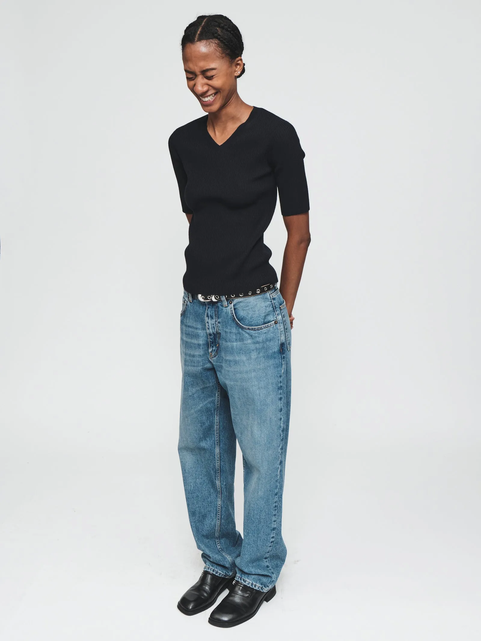 Pitched Baggy in Americana Blue sold by 6397 product image thumbnail 2