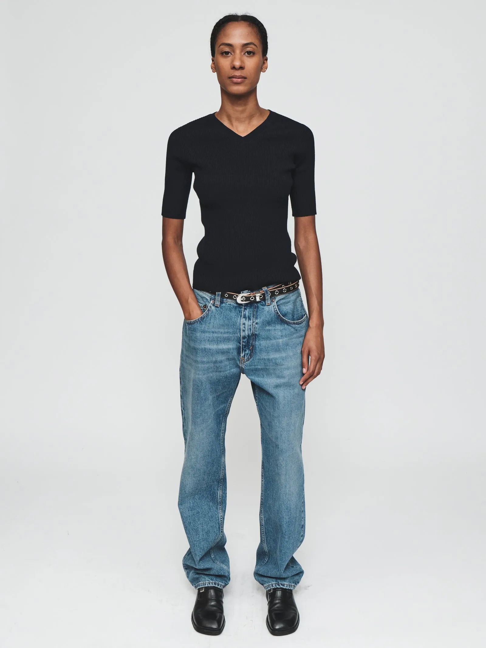 Pitched Baggy in Americana Blue sold by 6397