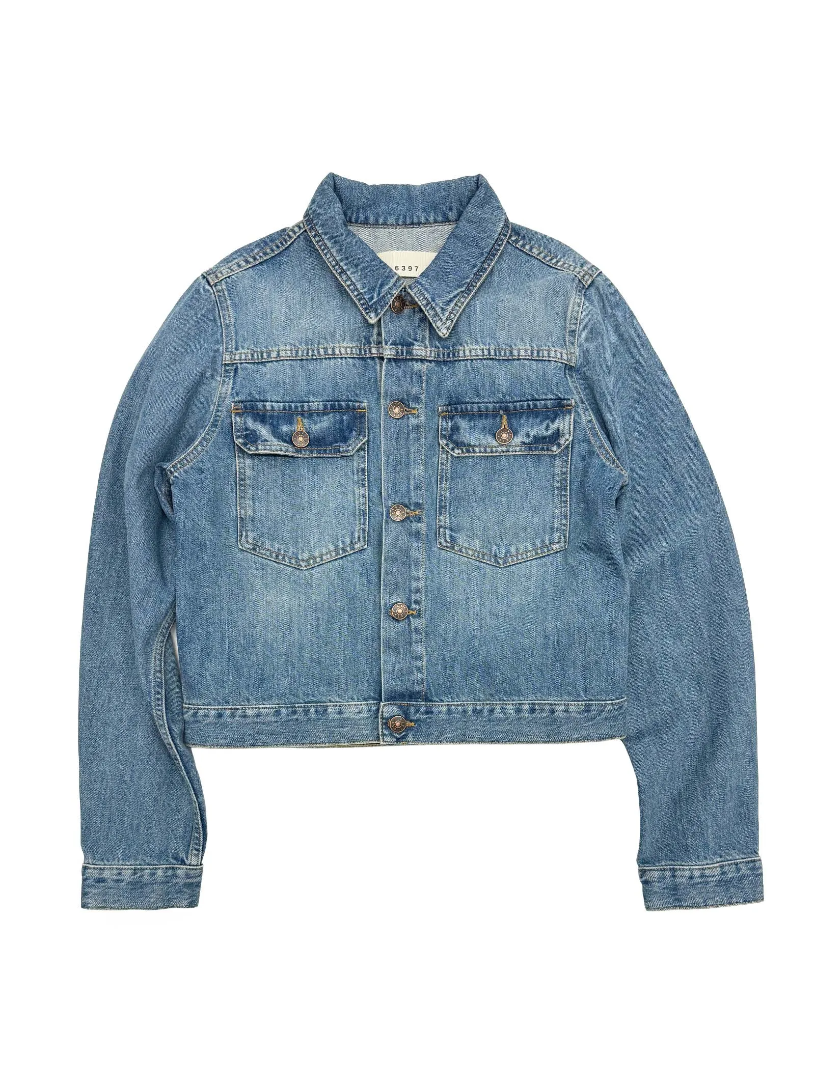 Shrunken Jacket in Americana Blue sold by 6397 product image thumbnail 2