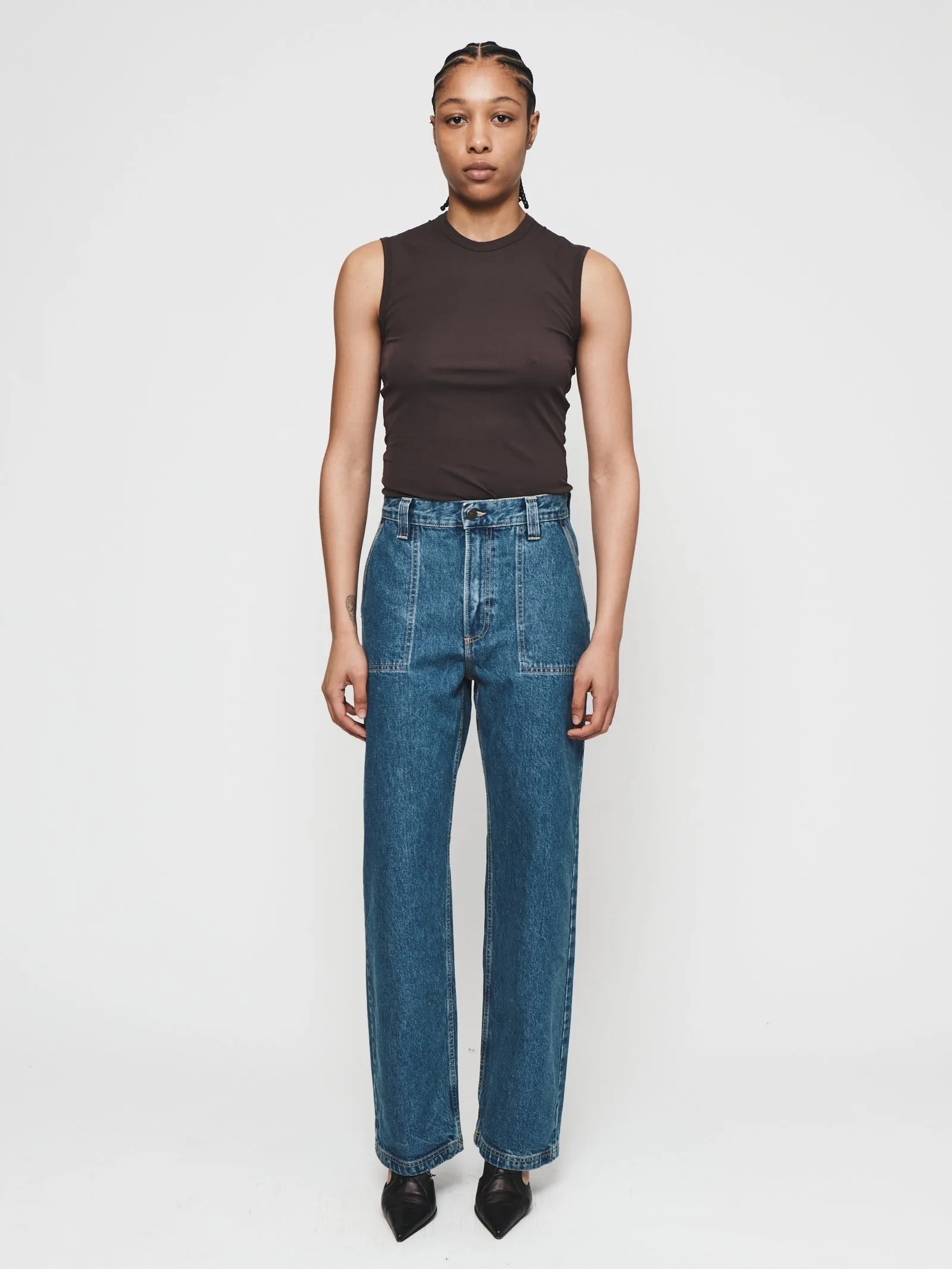 Denim Carpenter in Stone Blue sold by 6397