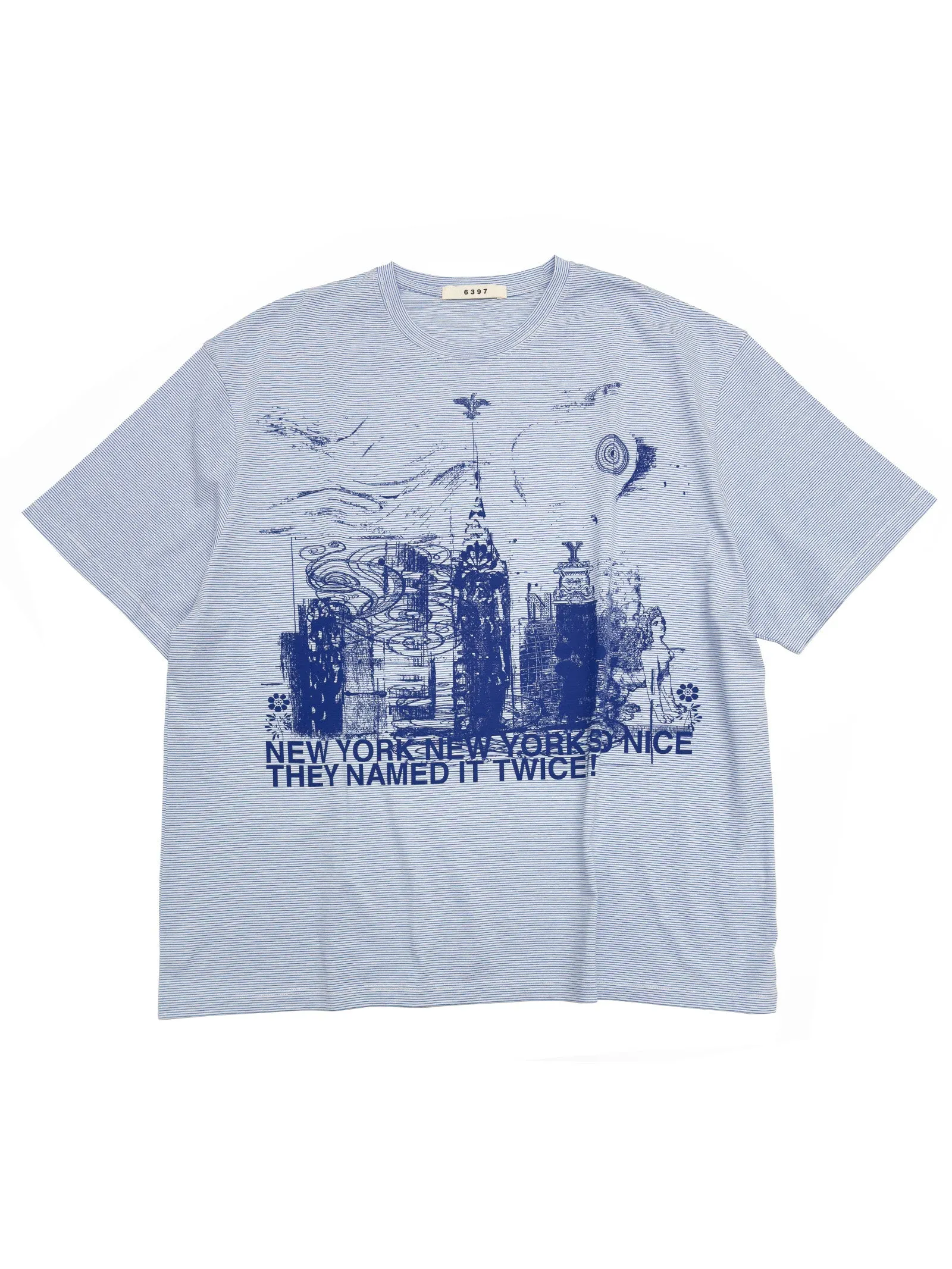 NY Big T in Blue/White Stripe sold by 6397