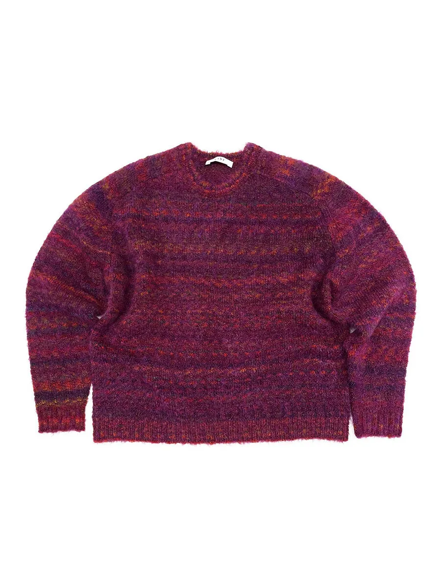 Spacedye Crew in Plum sold by 6397 product image thumbnail 4