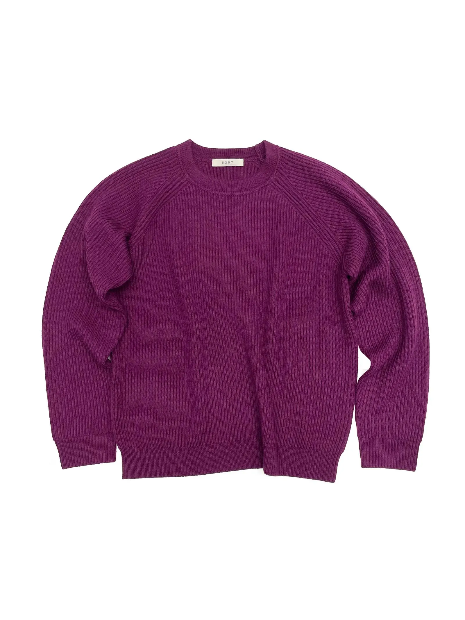 Ribbed Raglan in Plum sold by 6397 product image thumbnail 5