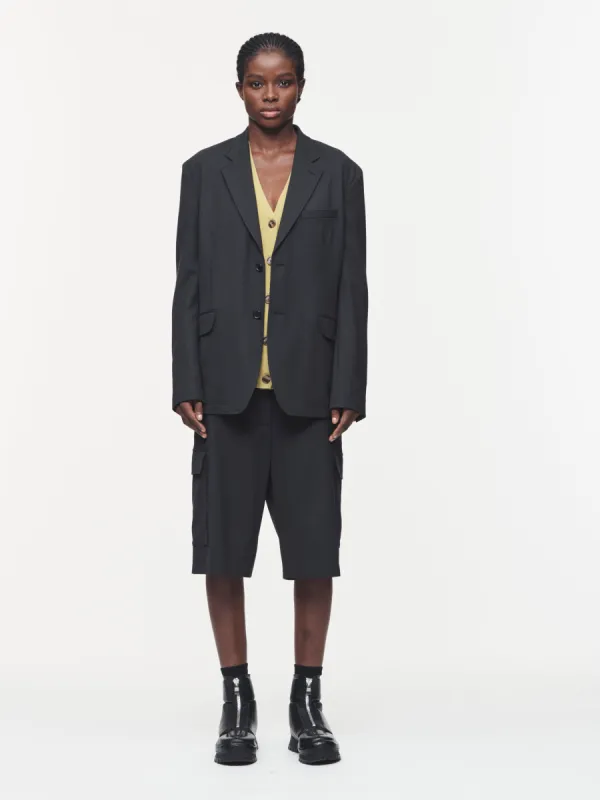 Soft Blazer in Washed Black sold by 6397