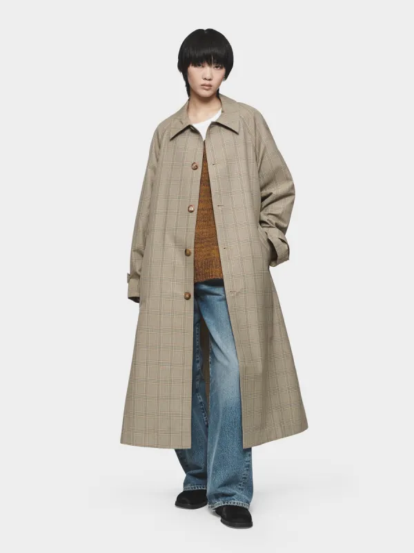 Plaid Trench Coat sold by 6397