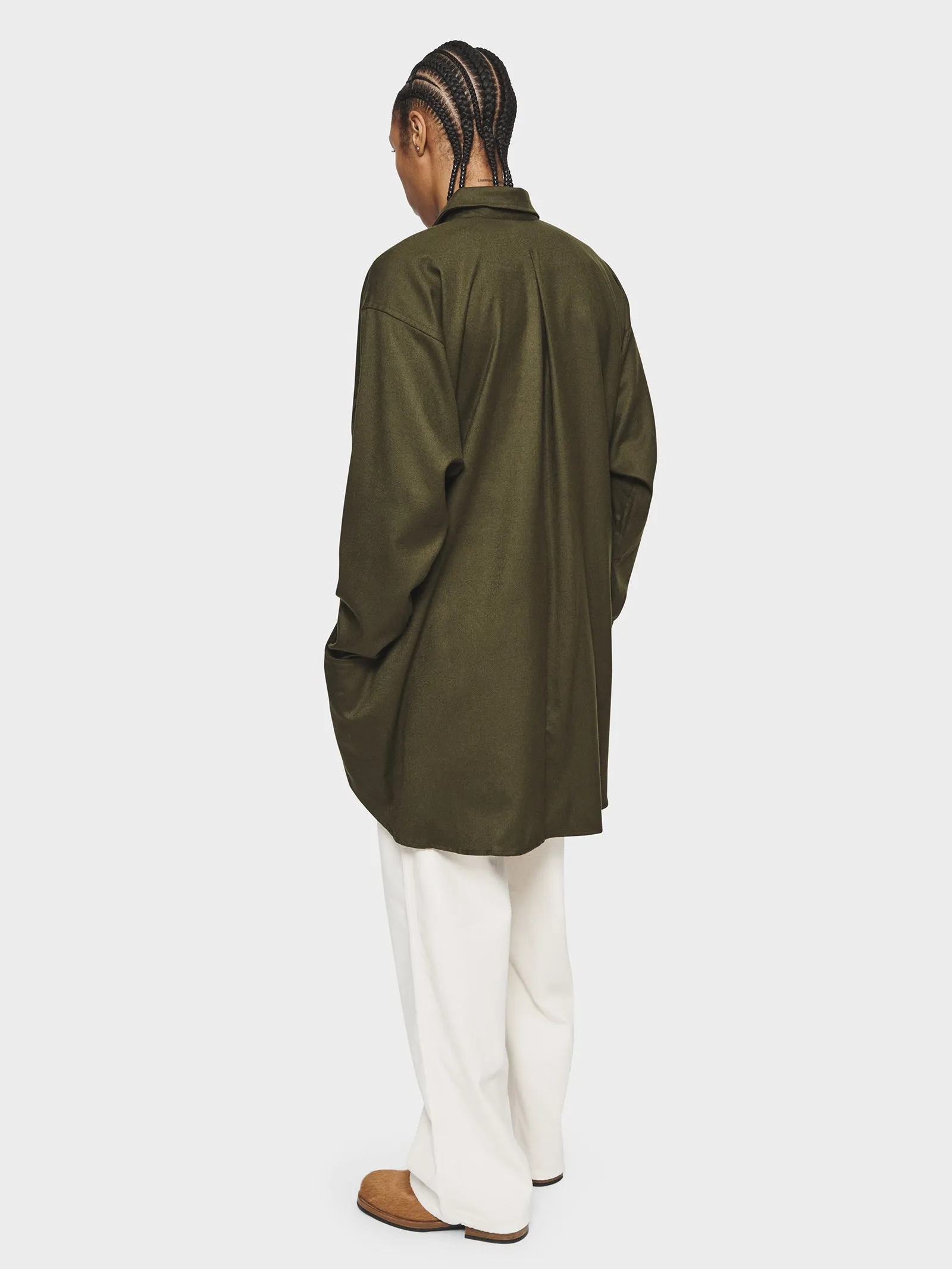 Tailored Artist's Smock in Army sold by 6397 product image thumbnail 3