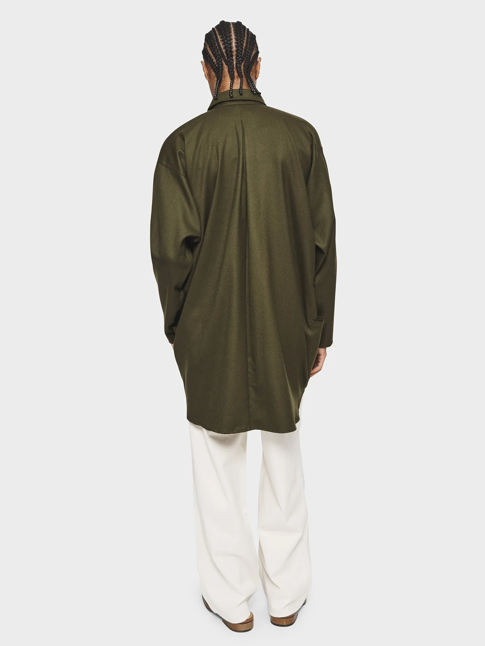 Tailored Artist's Smock in Army sold by 6397 product image thumbnail 4
