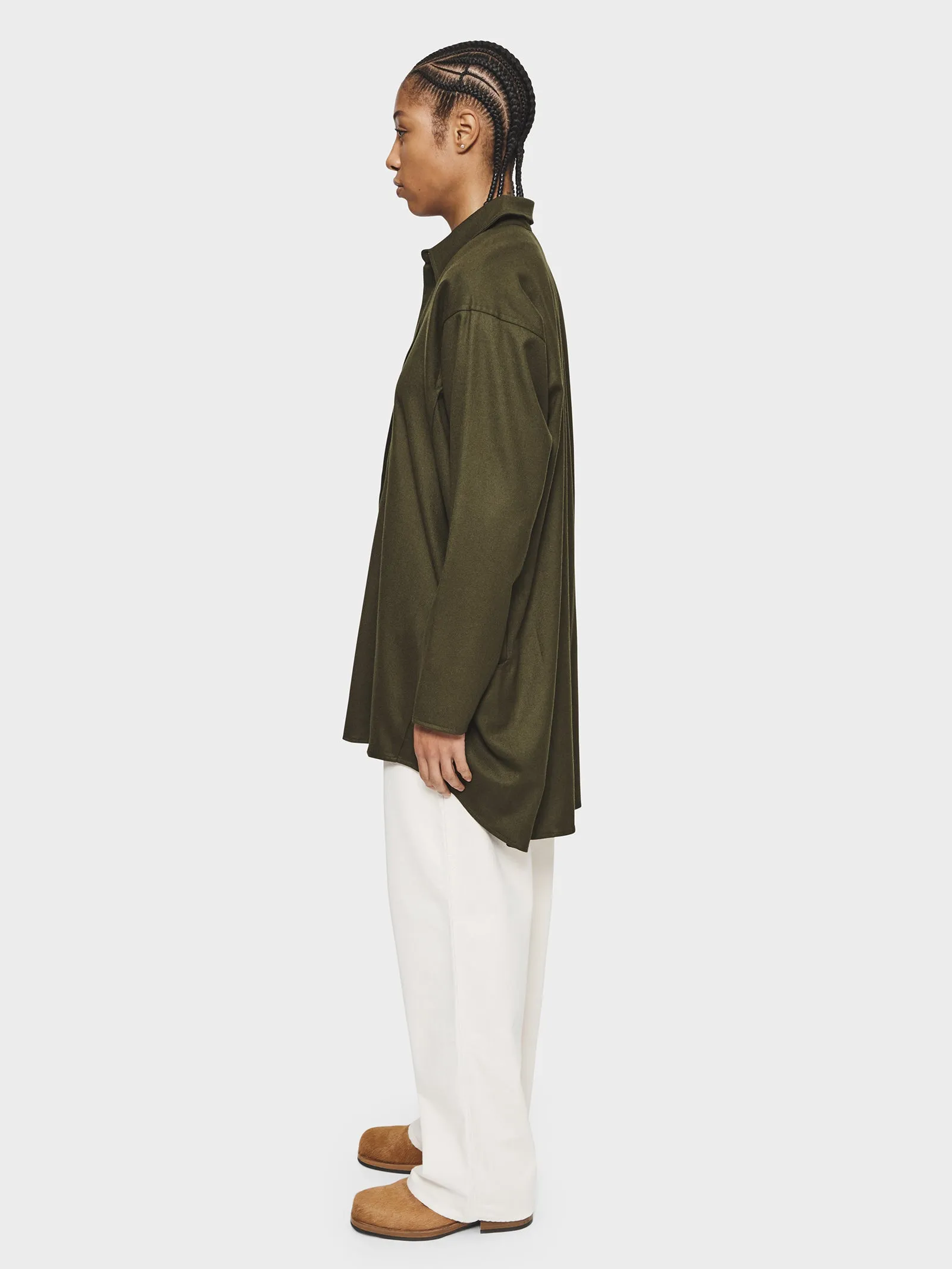 Tailored Artist's Smock in Army sold by 6397 product image thumbnail 2