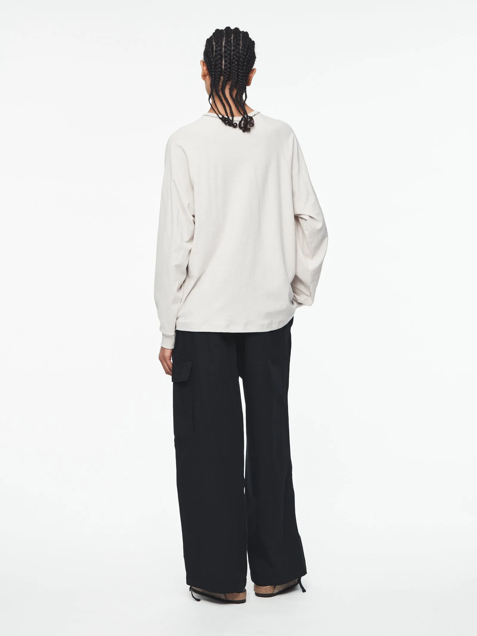 L/S Raglan T in Pebble sold by 6397 product image thumbnail 3