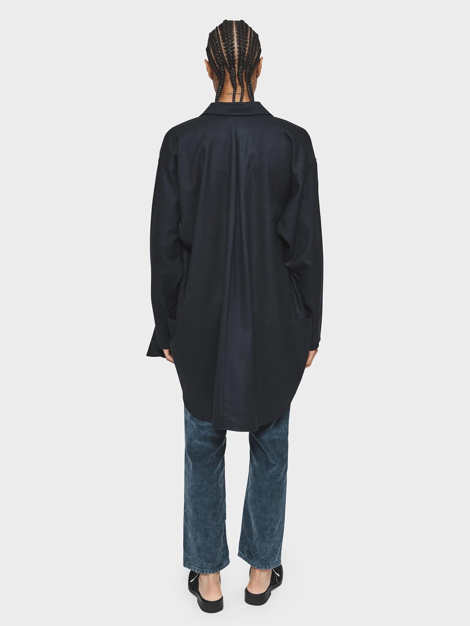 Tailored Artist's Smock in Dark Navy sold by 6397 product image thumbnail 3
