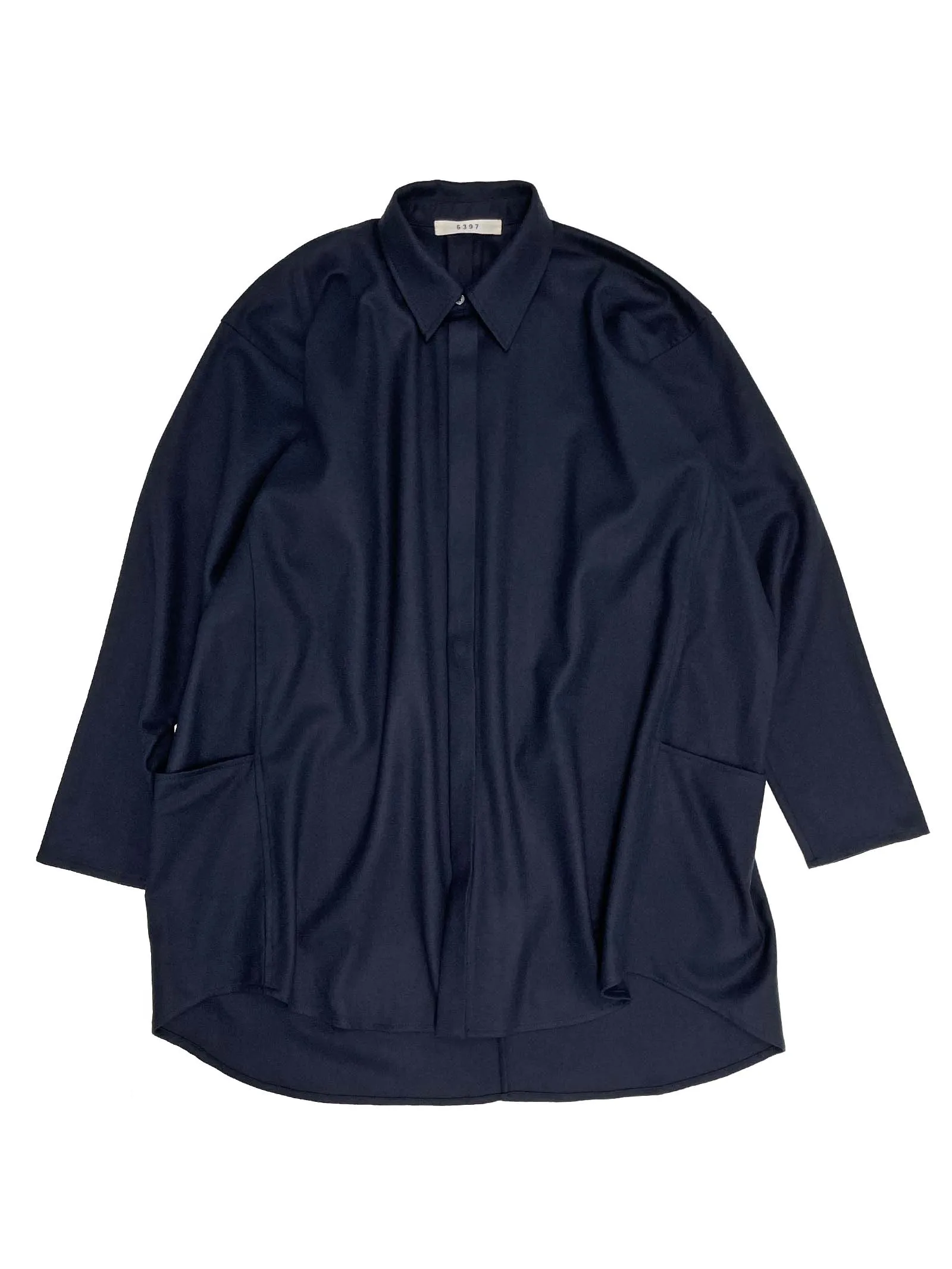 Tailored Artist's Smock in Dark Navy sold by 6397 product image thumbnail 4