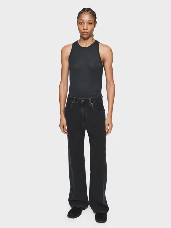 Wide Jean in Black Vintage sold by 6397