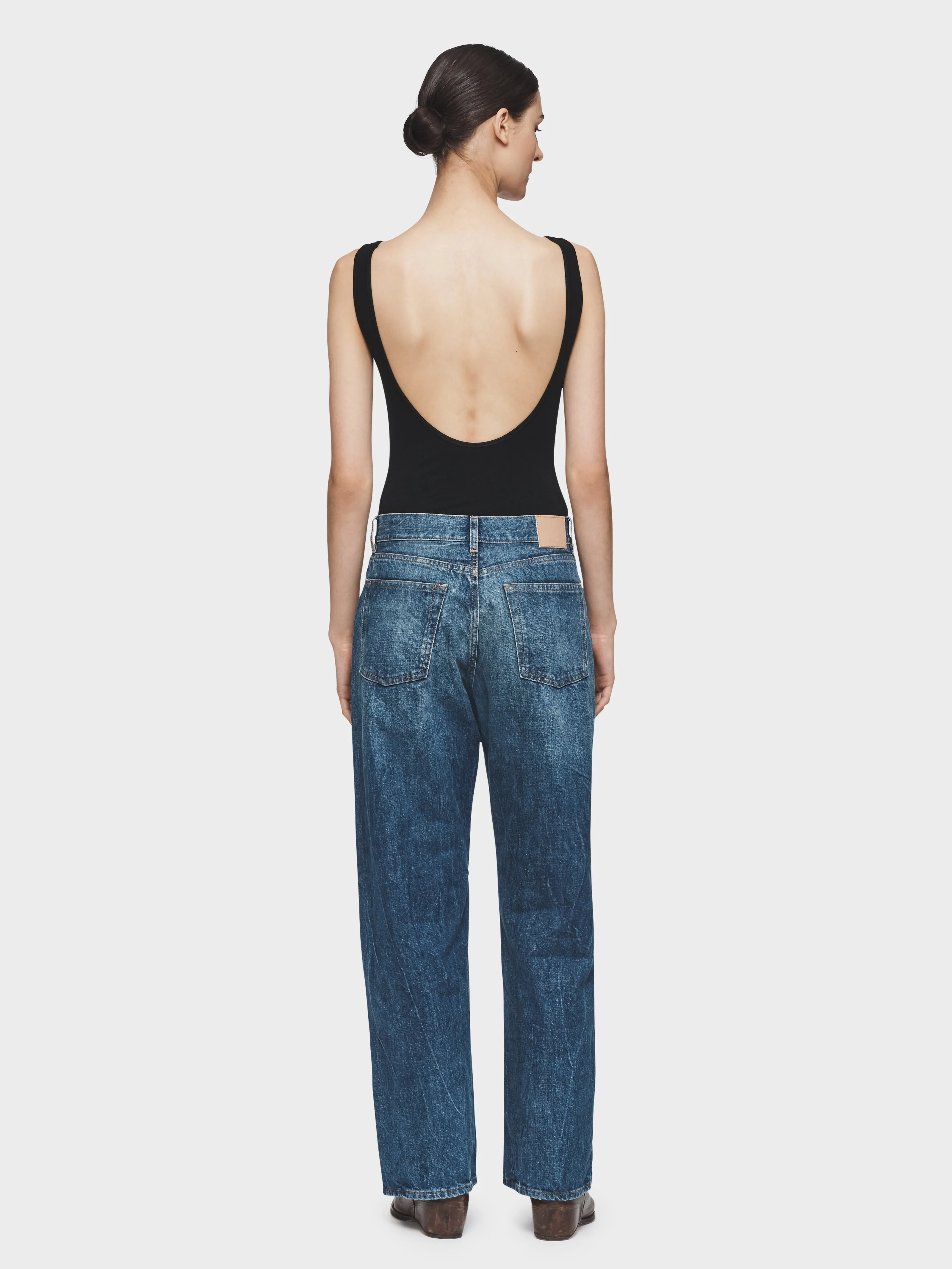 Wide Jean in Marbled Blue sold by 6397 product image thumbnail 3