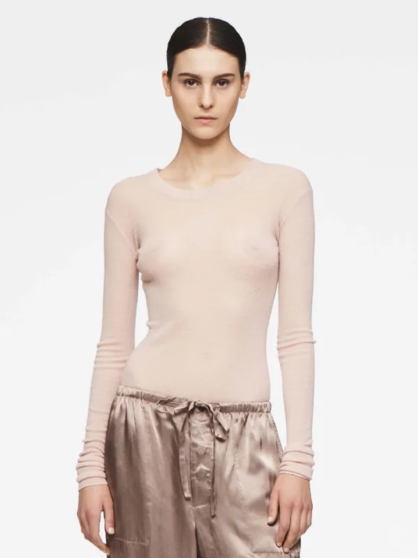 Skinny Crew in Light Pink made by 6397