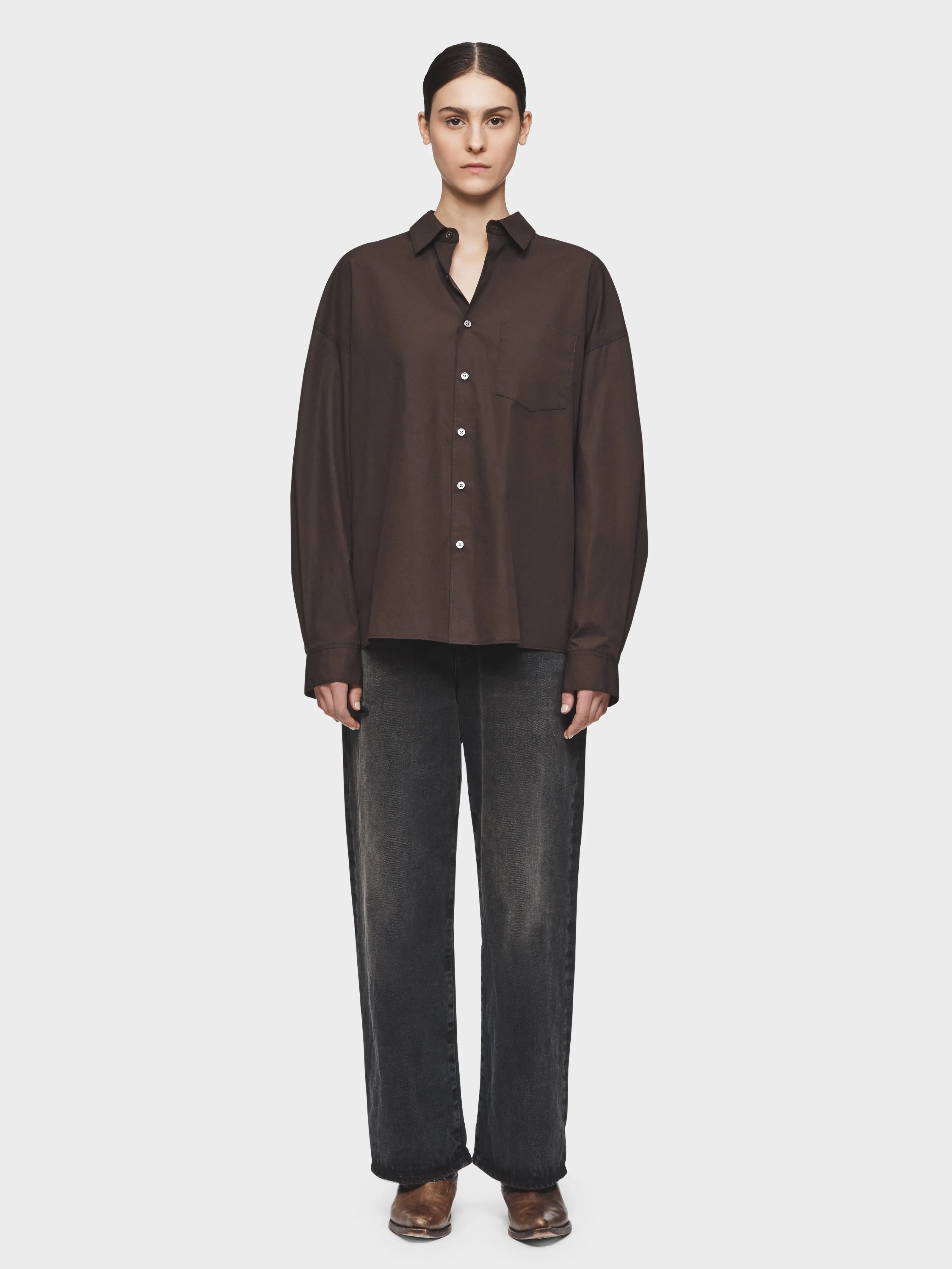 Wide Jean in Black Brown sold by 6397 product image thumbnail 2