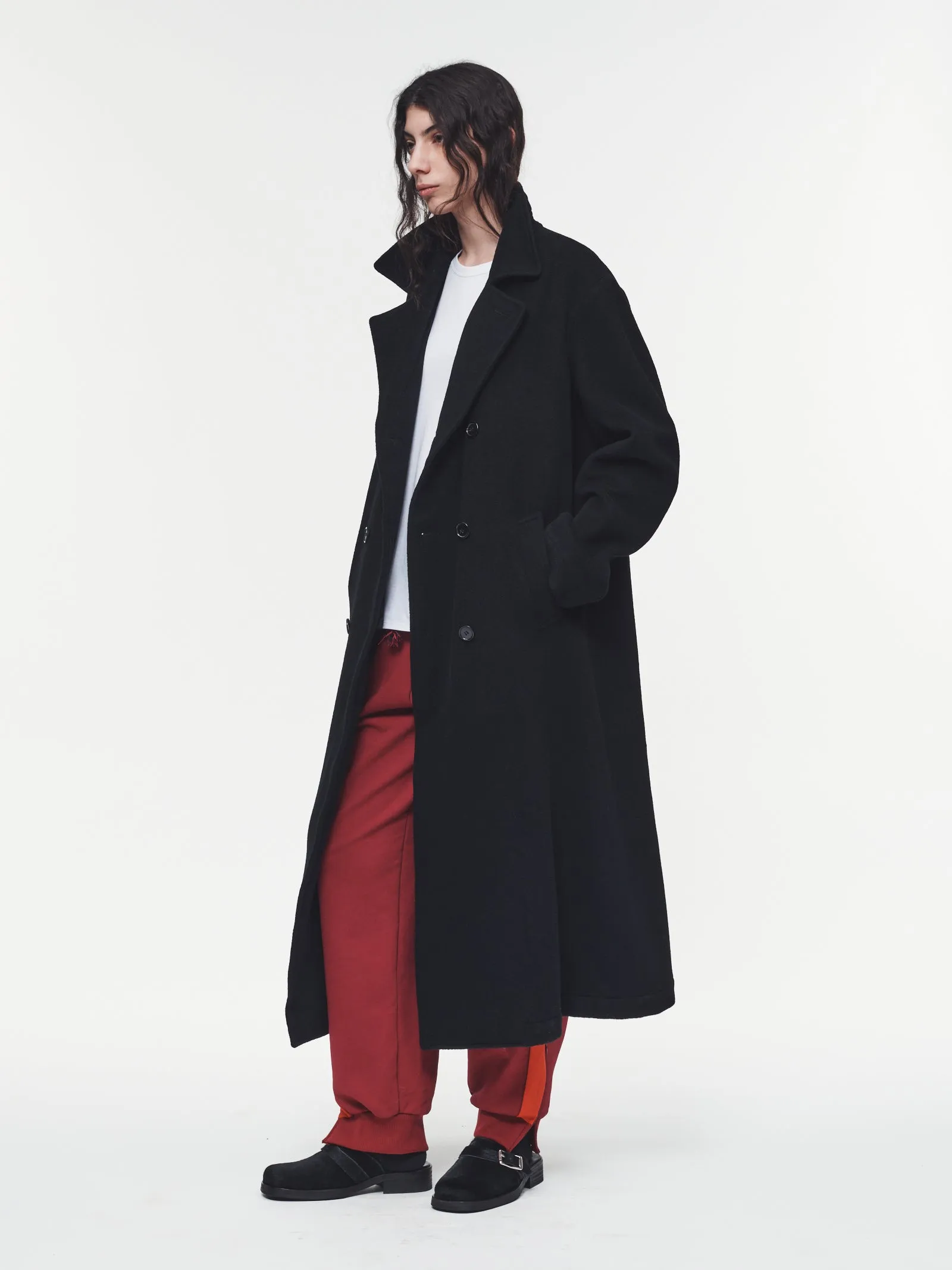 Long DB Overcoat in Black sold by 6397 product image thumbnail 2