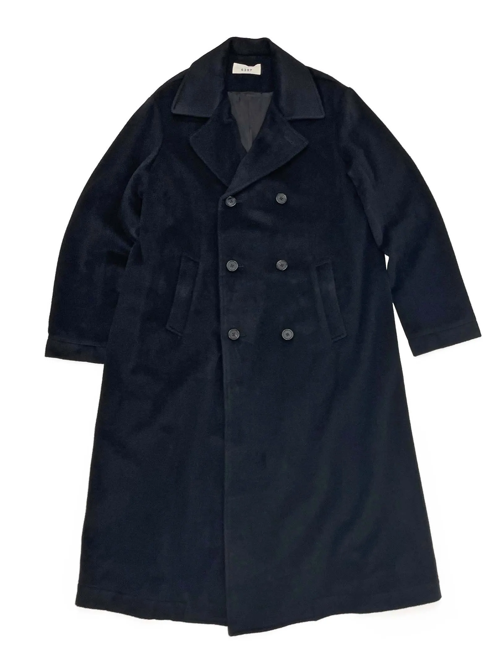 Long DB Overcoat in Black sold by 6397 product image thumbnail 4