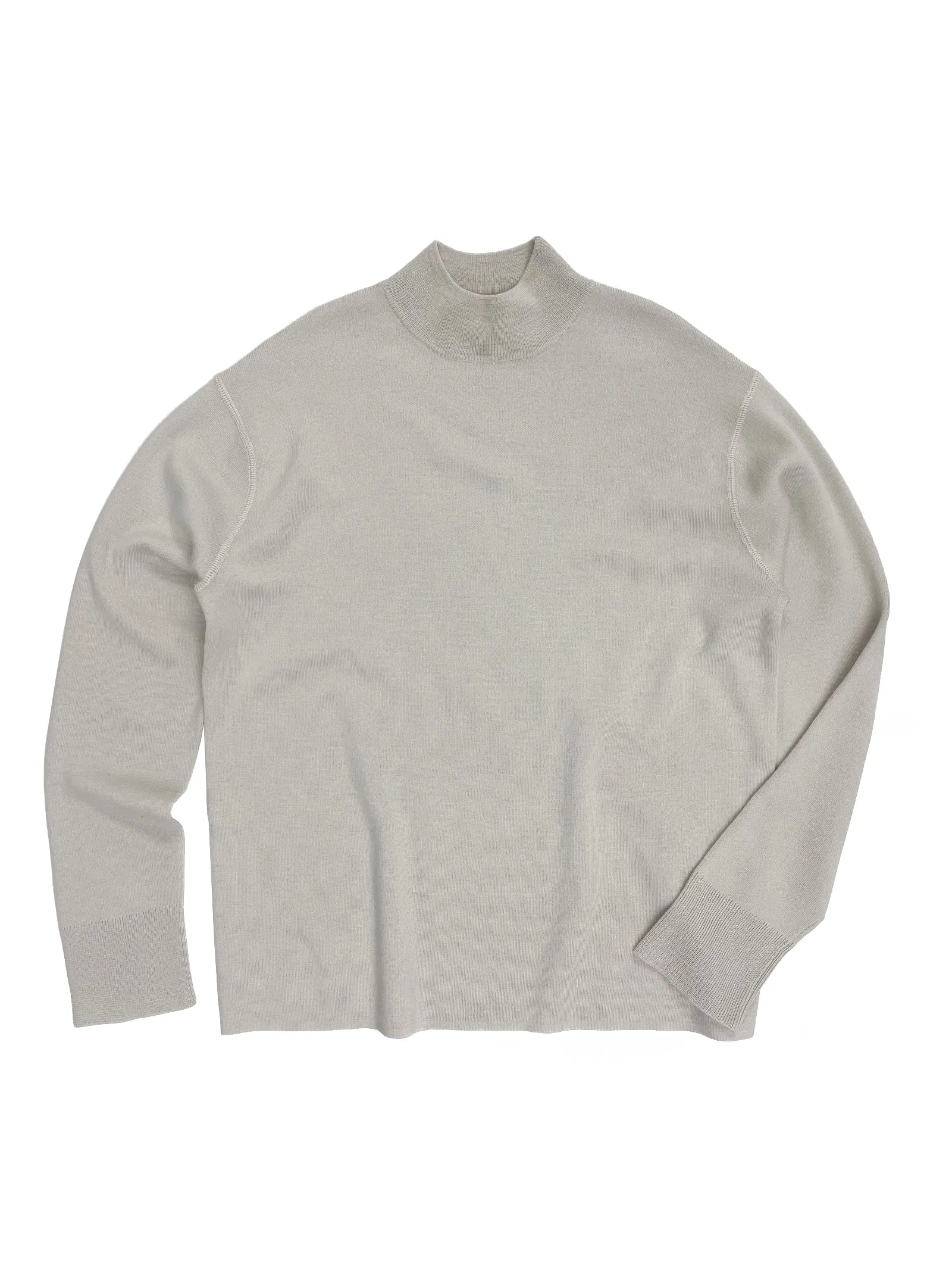 Merino Mockneck L/S in Putty sold by 6397 product image thumbnail 4