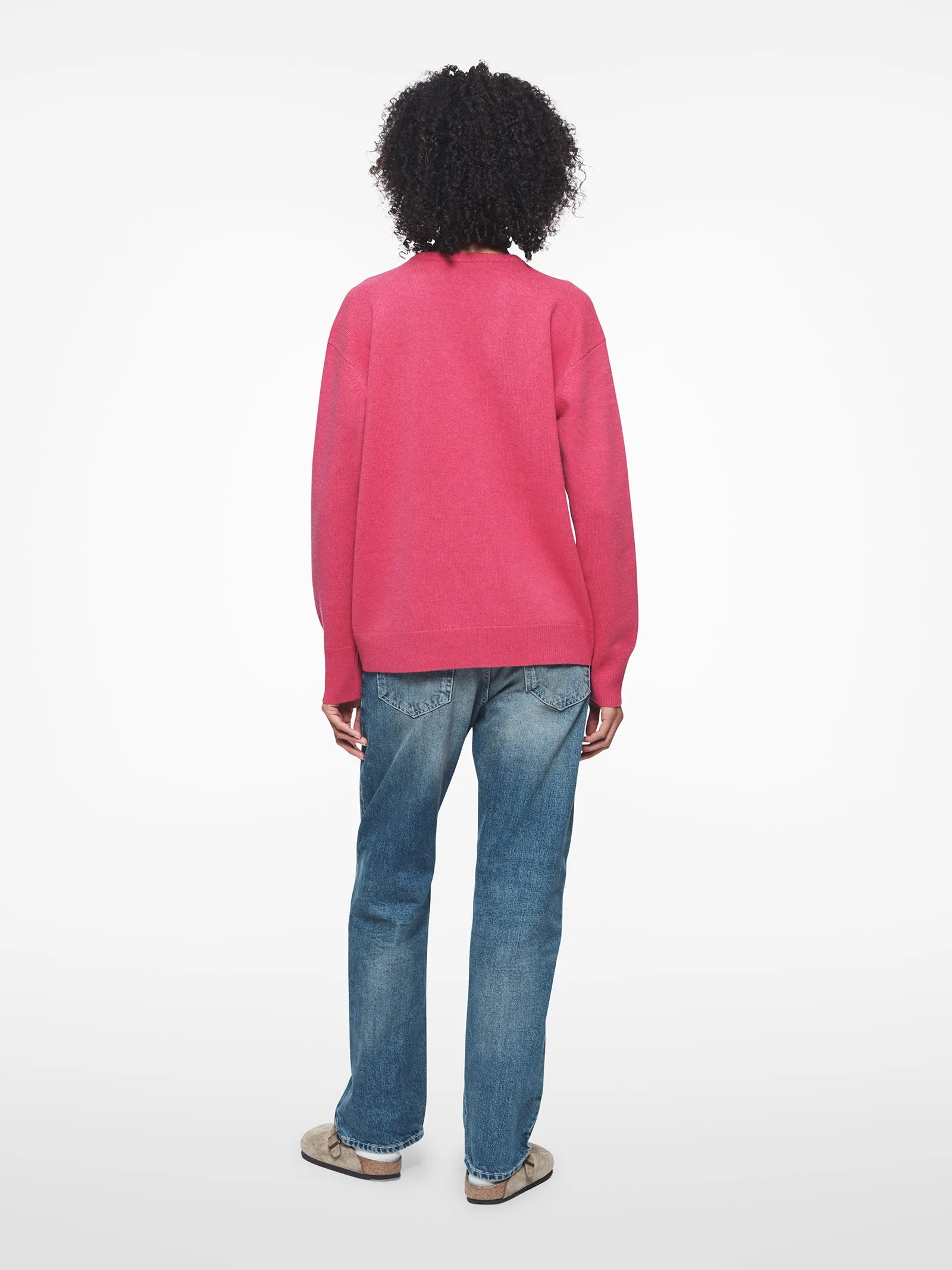 Oversized V-Neck in Punch sold by 6397 product image thumbnail 3