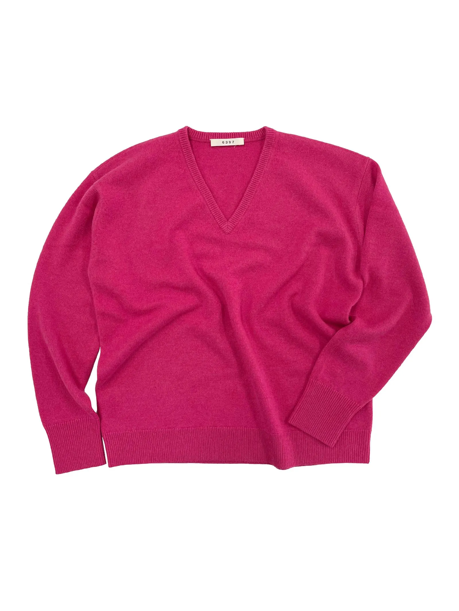 Oversized V-Neck in Punch sold by 6397 product image thumbnail 4