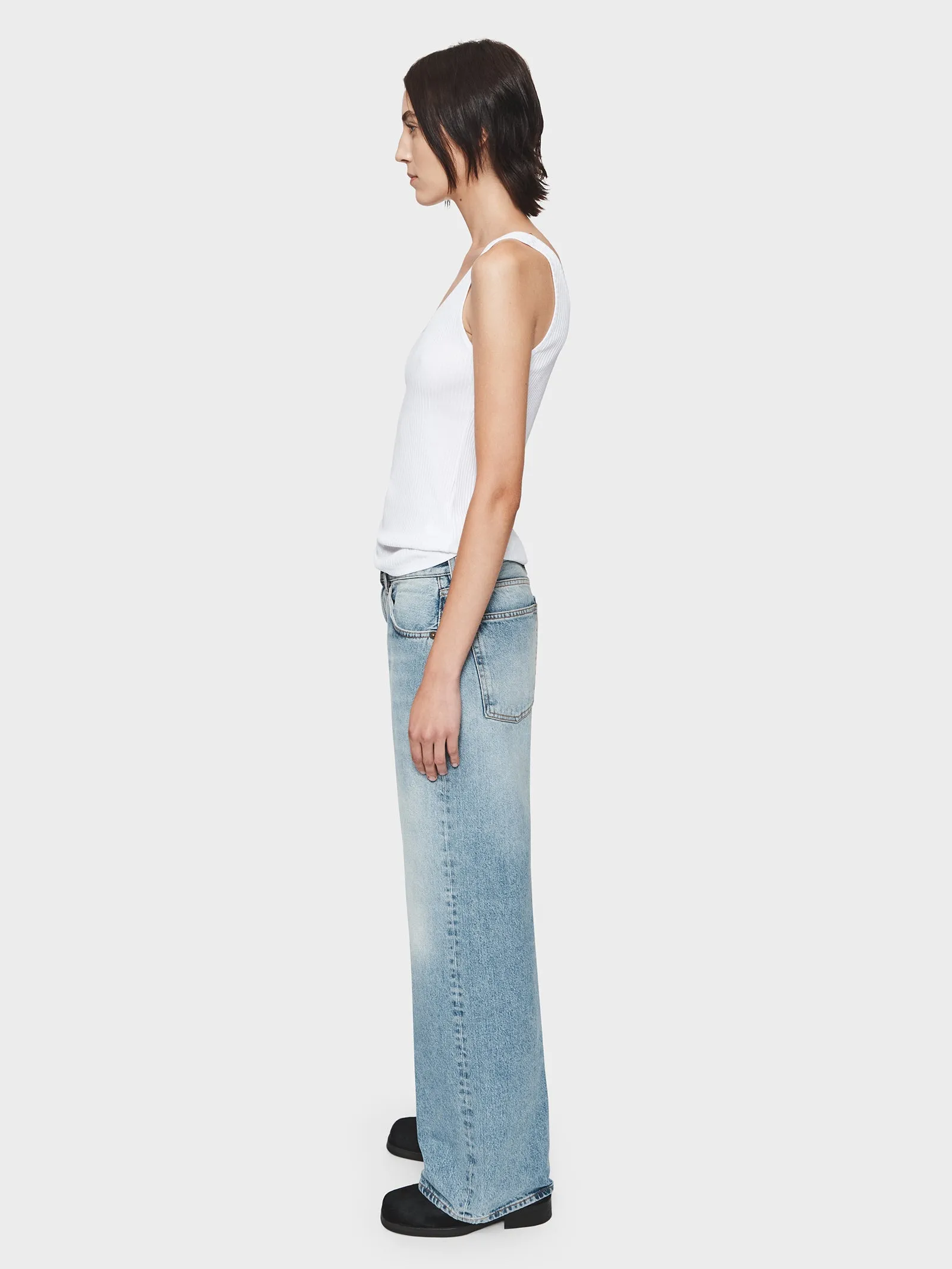 Wide Jean in Broken Blue sold by 6397 product image thumbnail 2