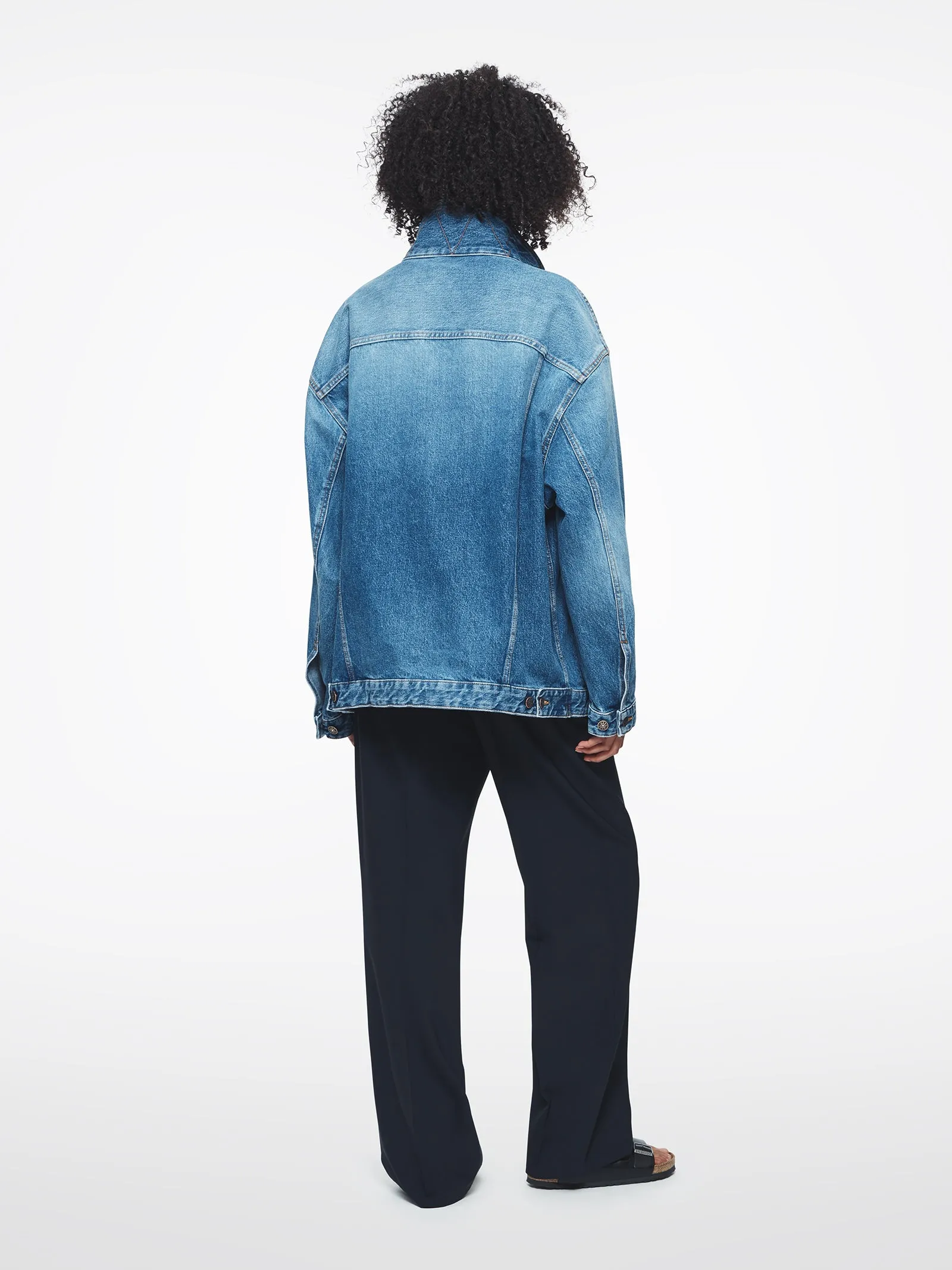 Oversized Denim Jkt sold by 6397 product image thumbnail 3