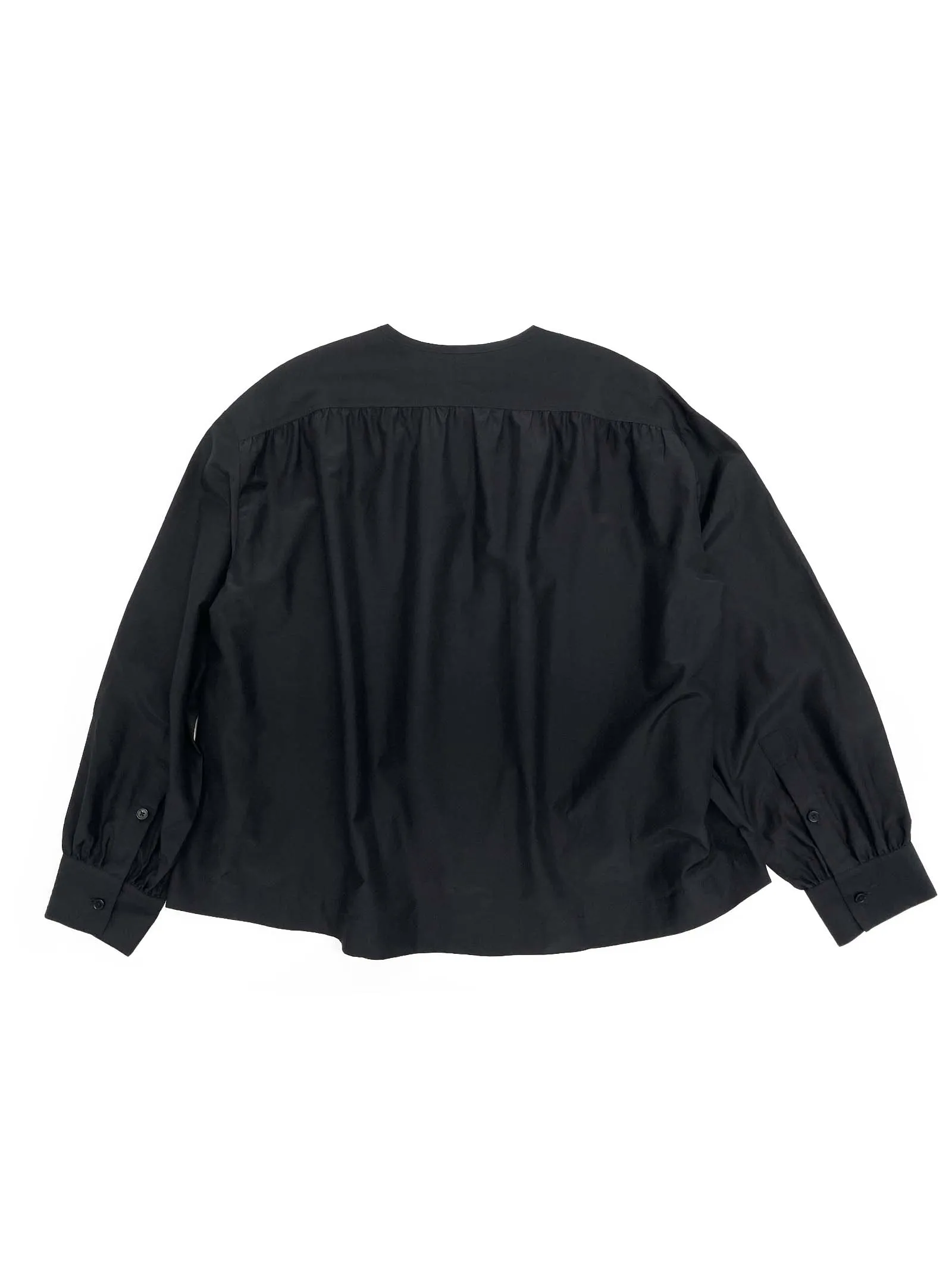 Gathered Neck Top in Black sold by 6397 product image thumbnail 5